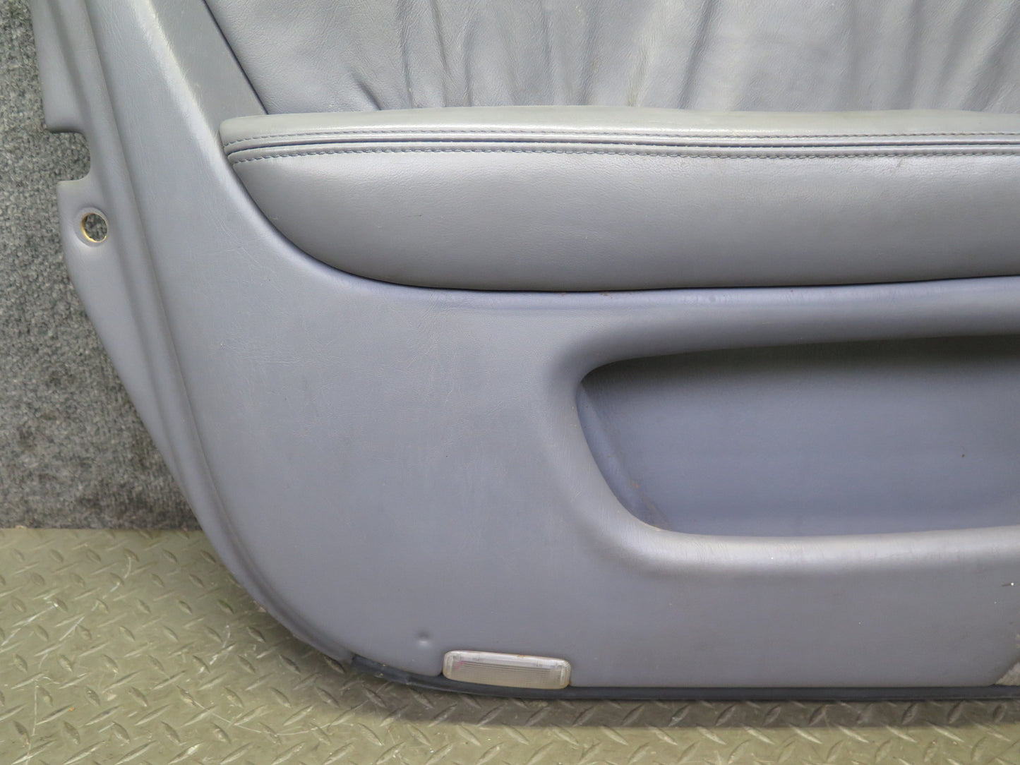 98-00 Lexus UCF20L LS400 Set of 2 Front Door Interior Trim Cover Panel Gray OEM