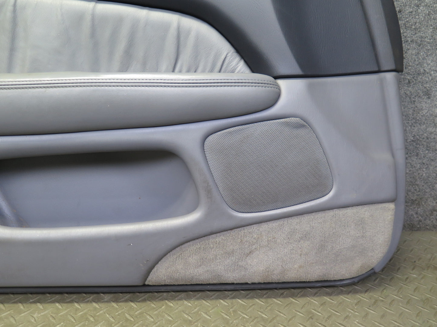 98-00 Lexus UCF20L LS400 Set of 2 Front Door Interior Trim Cover Panel Gray OEM