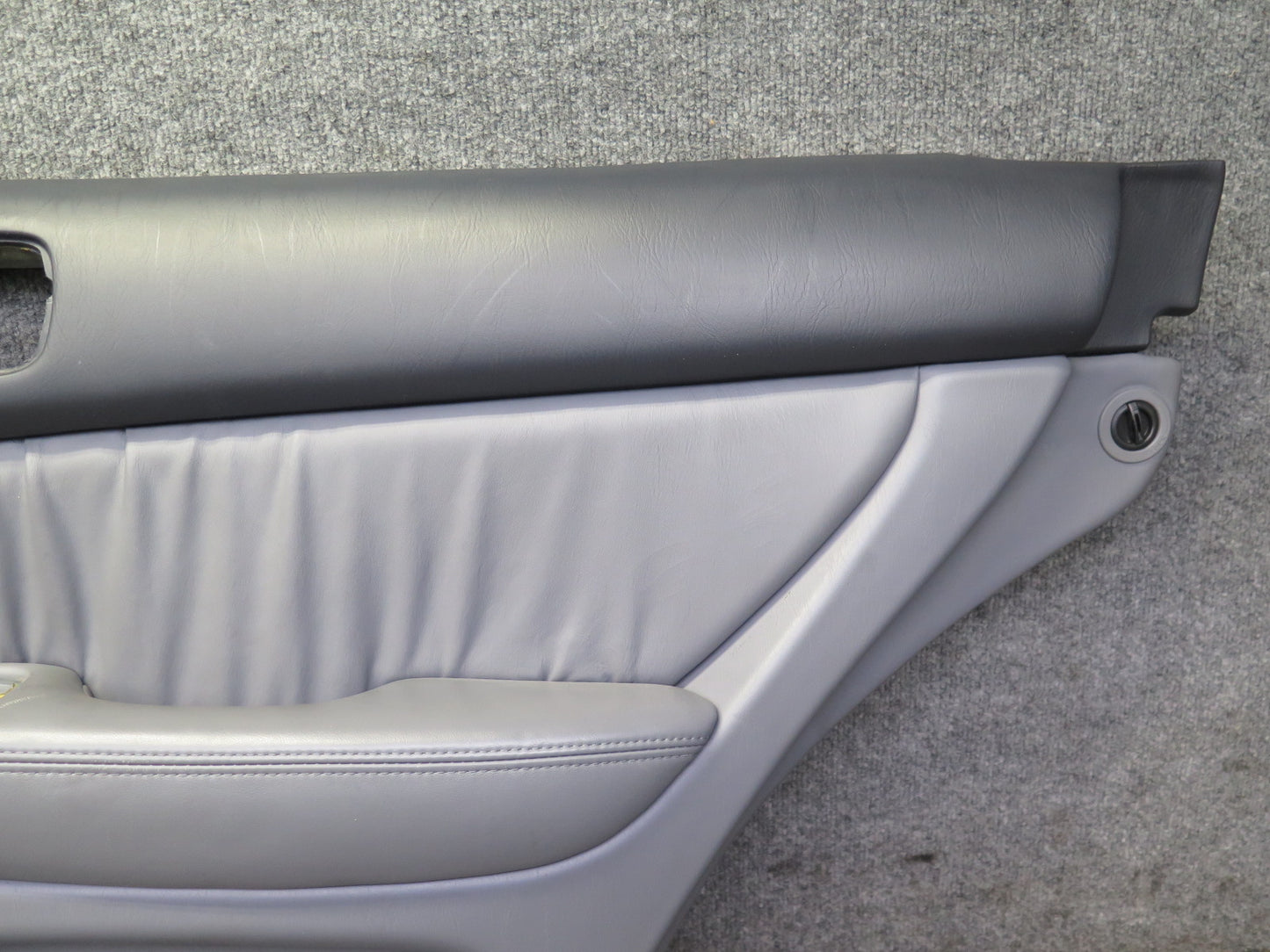 98-00 Lexus UCF20L LS400 Set of 2 Rear Door Interior Trim Cover Panel Gray OEM