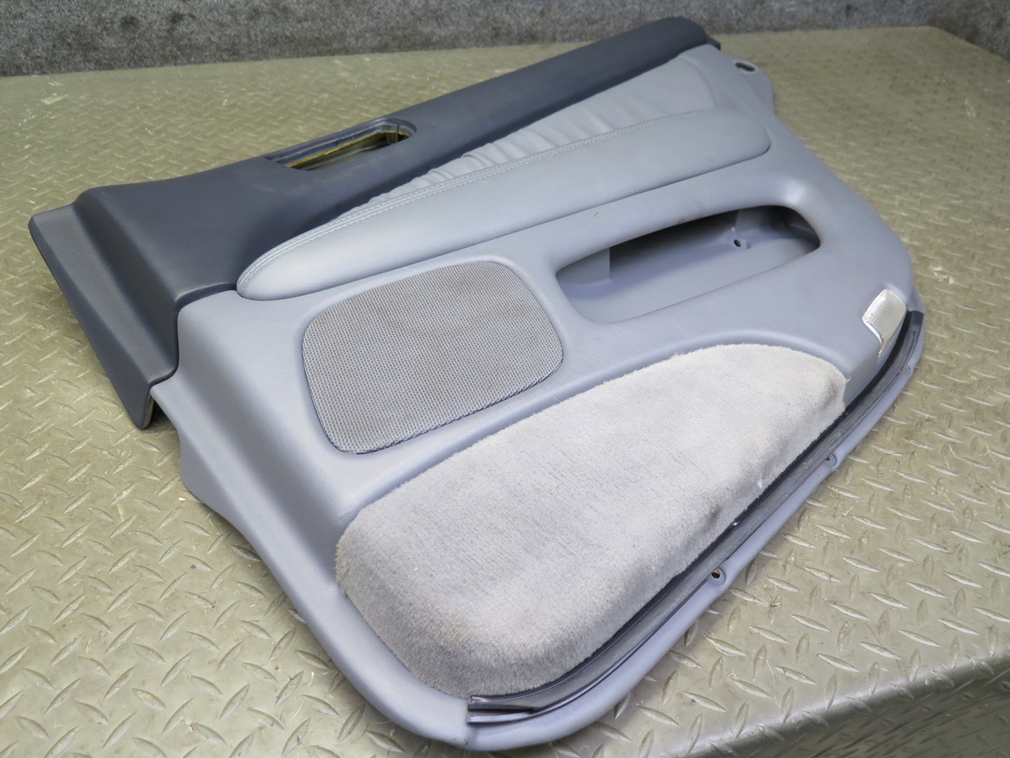 98-00 Lexus UCF20L LS400 Set of 2 Rear Door Interior Trim Cover Panel Gray OEM