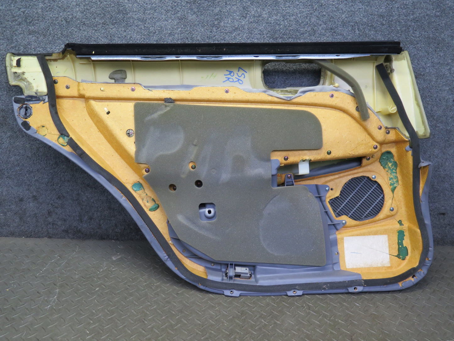 98-00 Lexus UCF20L LS400 Set of 2 Rear Door Interior Trim Cover Panel Gray OEM