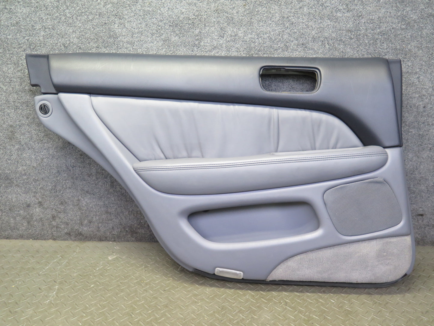 98-00 Lexus UCF20L LS400 Set of 2 Rear Door Interior Trim Cover Panel Gray OEM