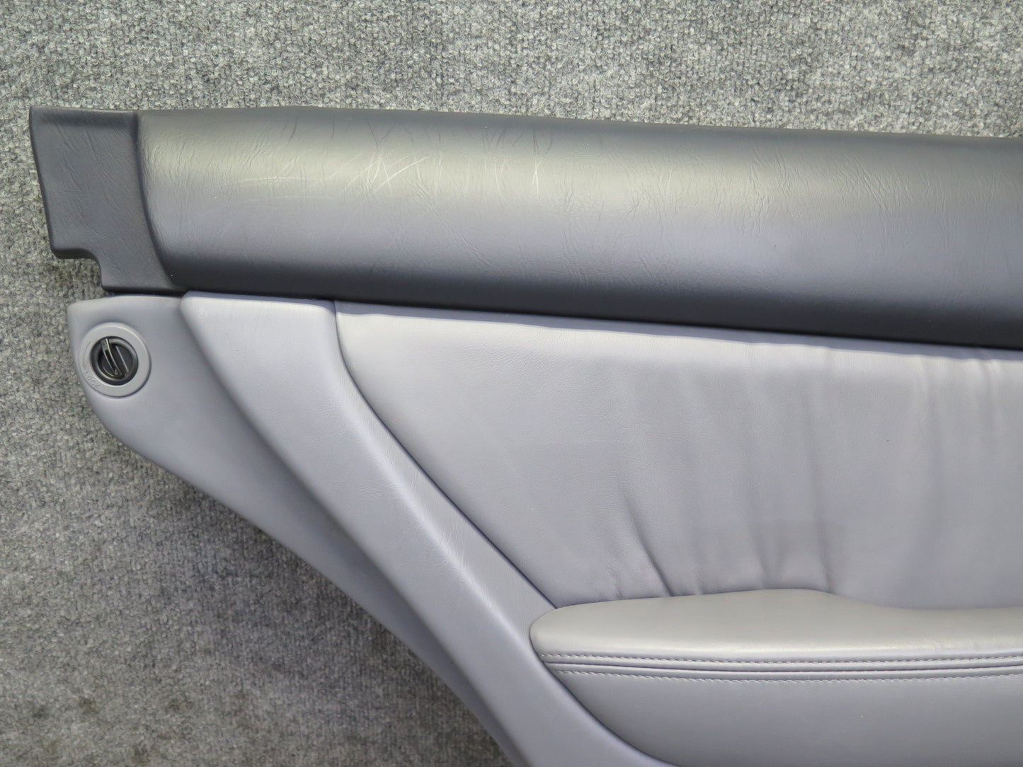 98-00 Lexus UCF20L LS400 Set of 2 Rear Door Interior Trim Cover Panel Gray OEM