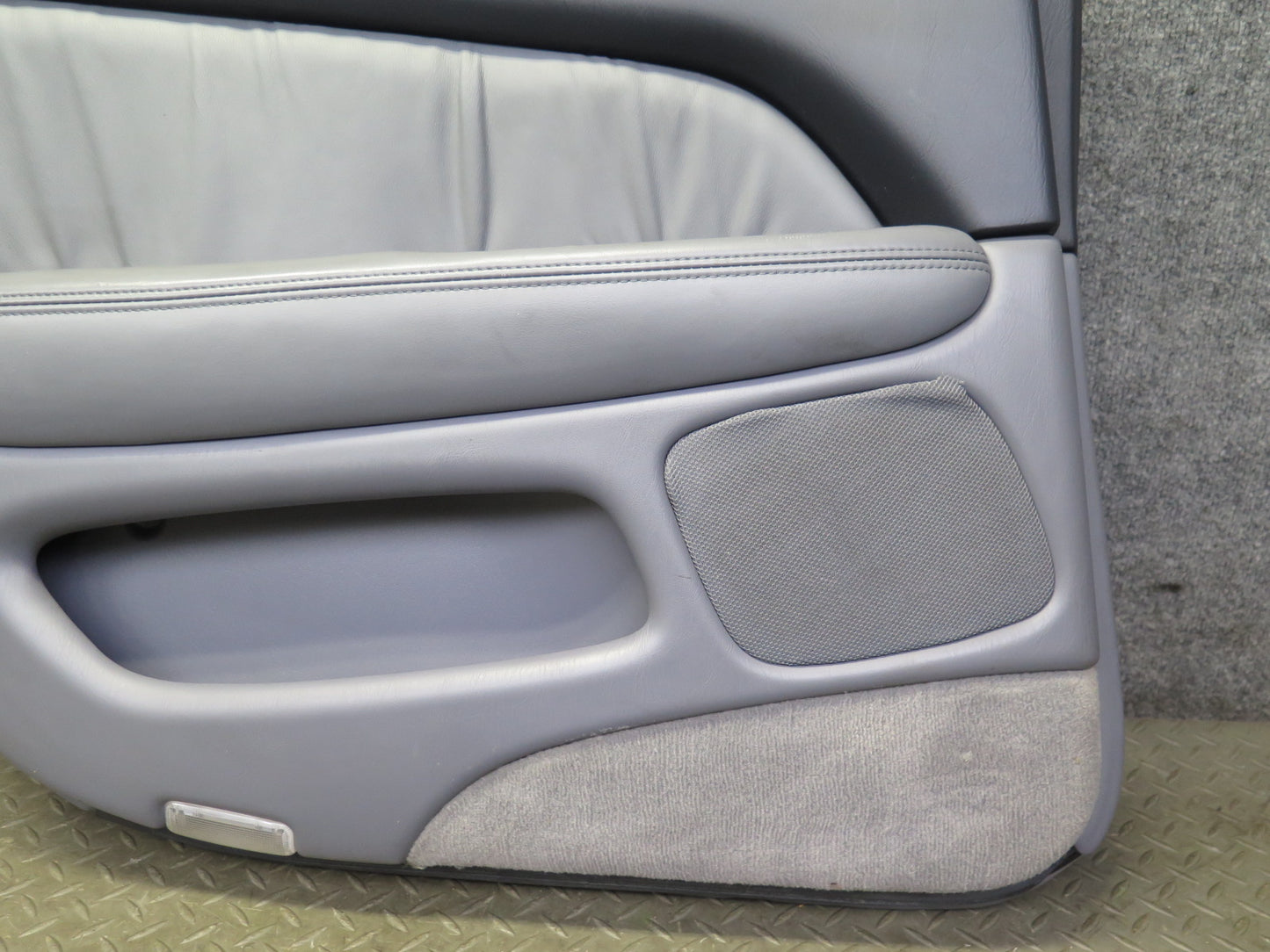 98-00 Lexus UCF20L LS400 Set of 2 Rear Door Interior Trim Cover Panel Gray OEM