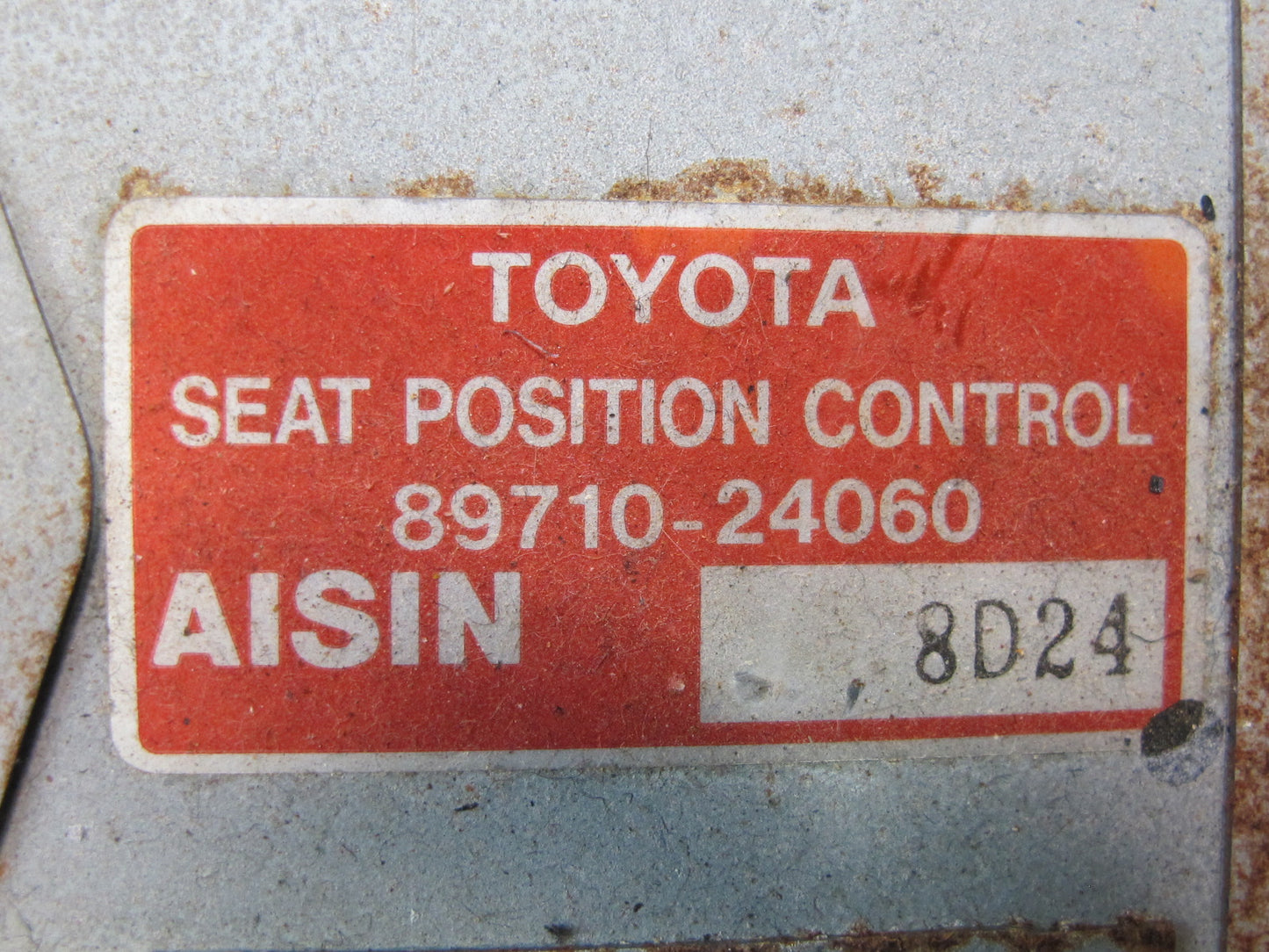 92-00 Lexus JZZ31L SC400 SC300 Front Right Seat Position Control Module OEM