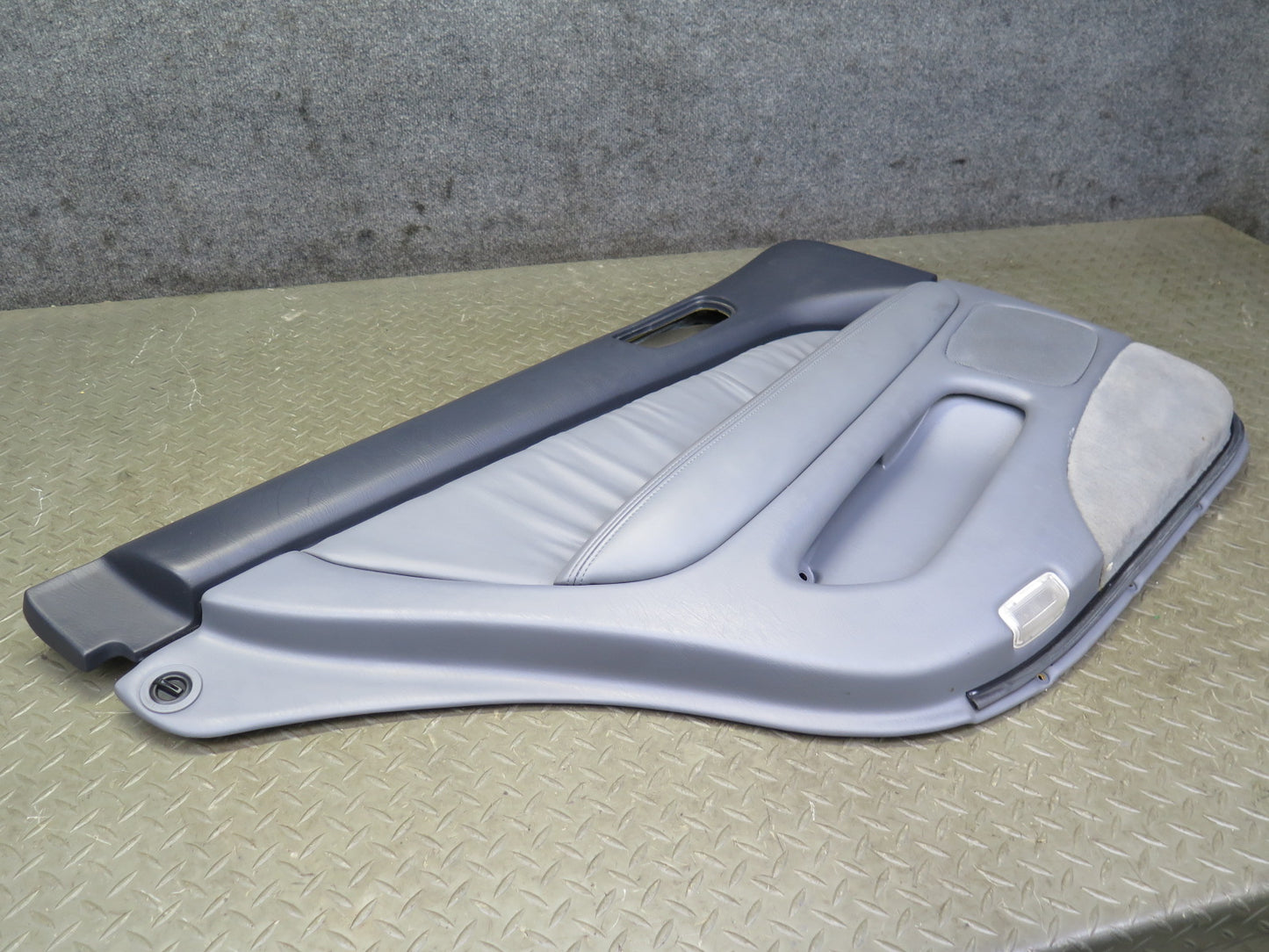 98-00 Lexus UCF20L LS400 Set of 2 Rear Door Interior Trim Cover Panel Gray OEM