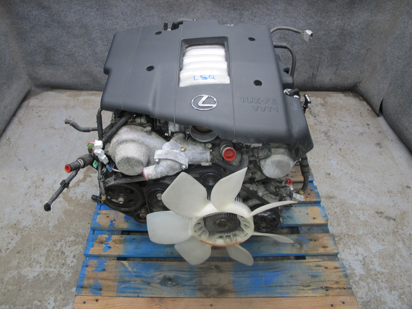 98-00 Lexus UCF20L LS400 1UZFE VIN H 5TH Digit Complete Engine Motor 102K Miles