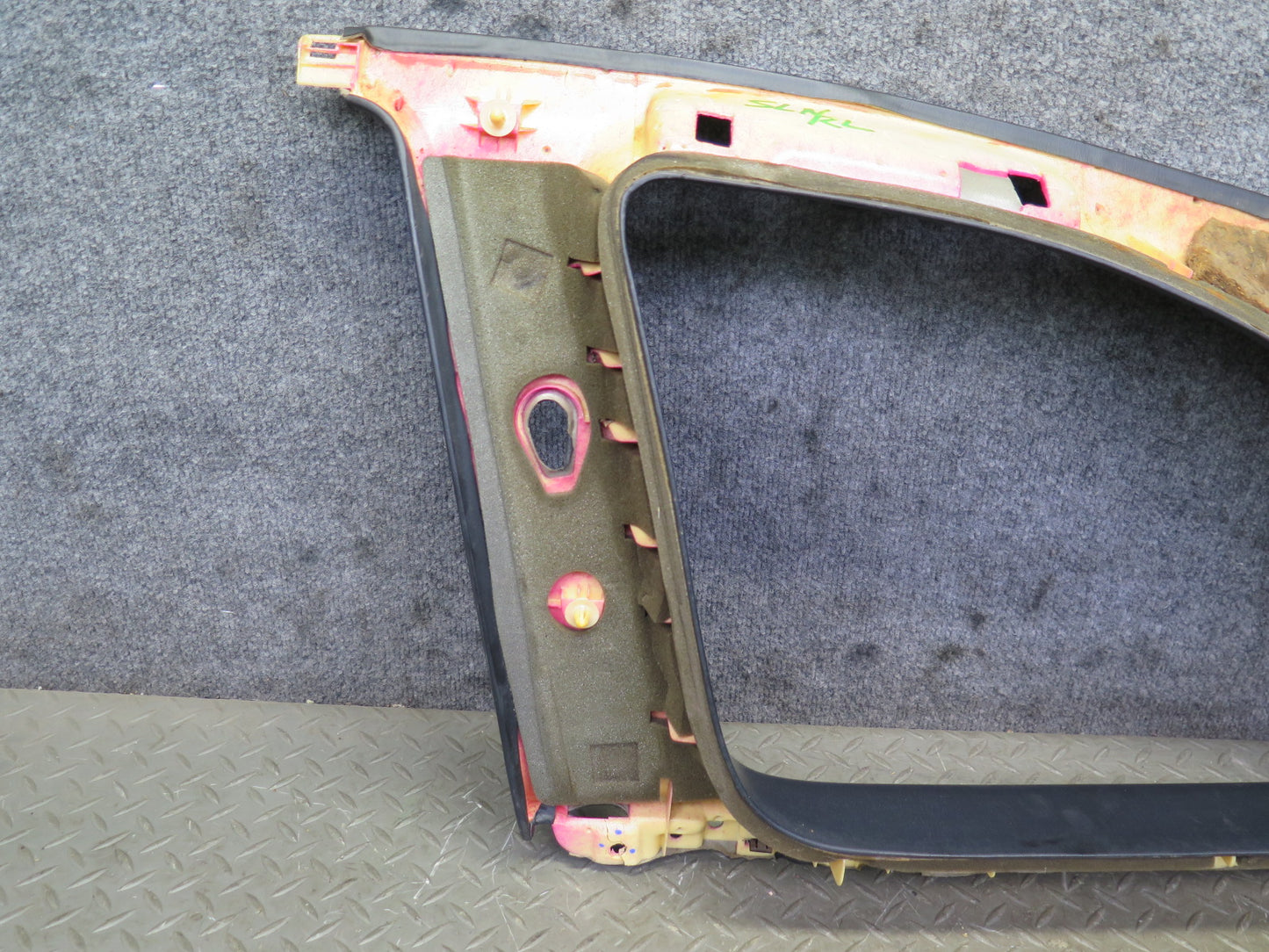 92-00 Lexus JZZ31L SC300 SC400 Set of 2 Rear Quarter Window Trim Panel Black OEM