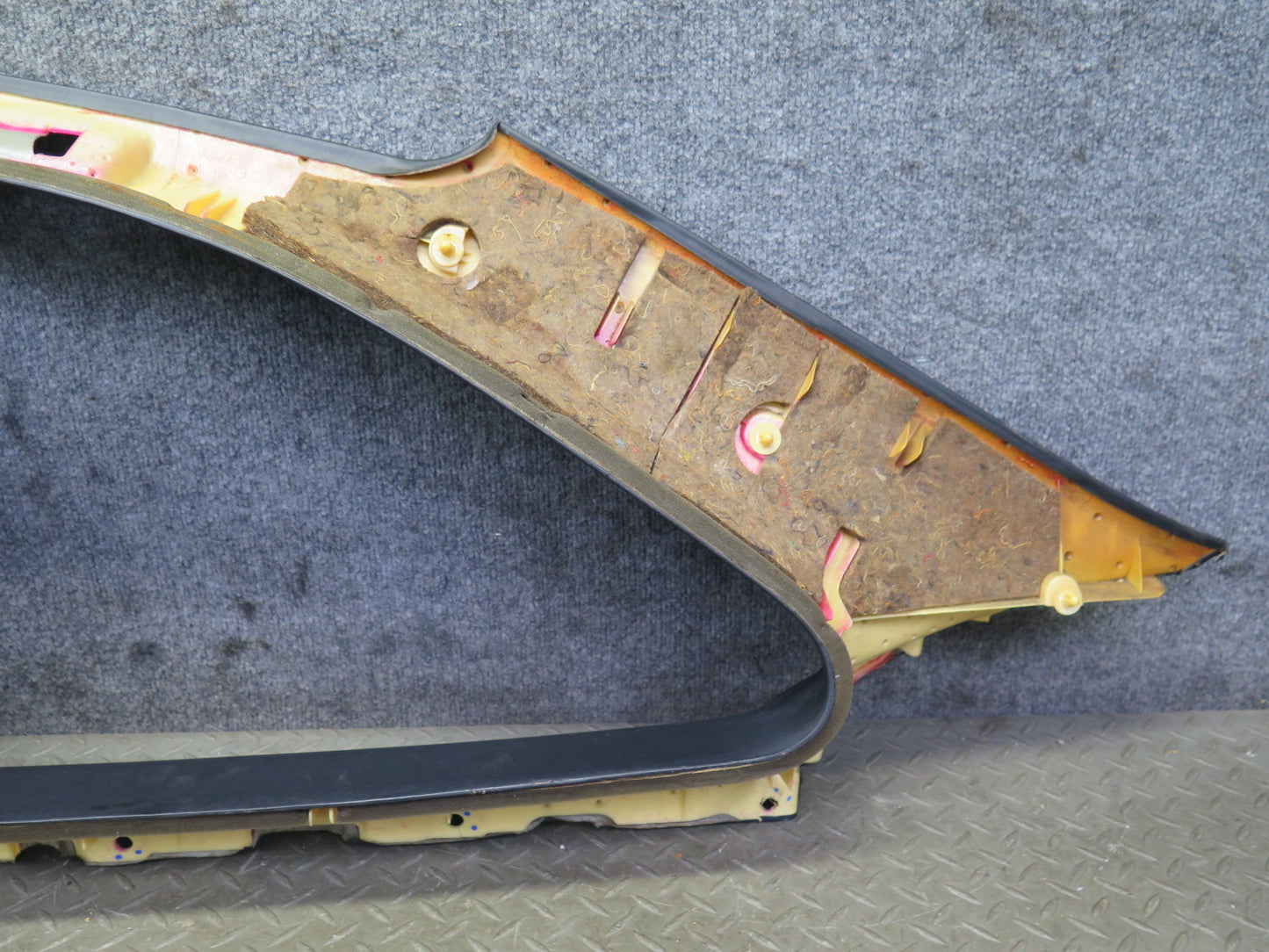 92-00 Lexus JZZ31L SC300 SC400 Set of 2 Rear Quarter Window Trim Panel Black OEM