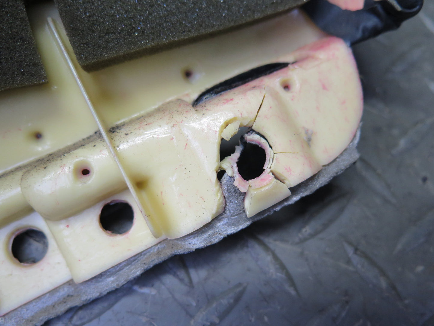 92-00 Lexus JZZ31L SC300 SC400 Set of 2 Rear Quarter Window Trim Panel Black OEM