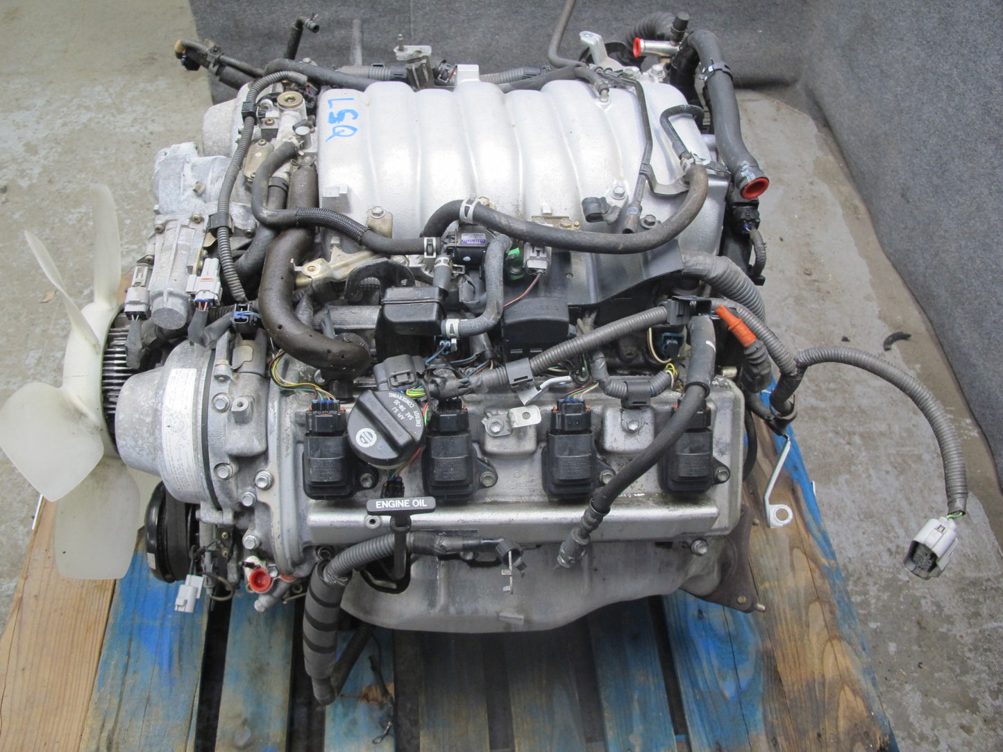 98-00 Lexus UCF20L LS400 1UZFE VIN H 5TH Digit Complete Engine Motor 102K Miles