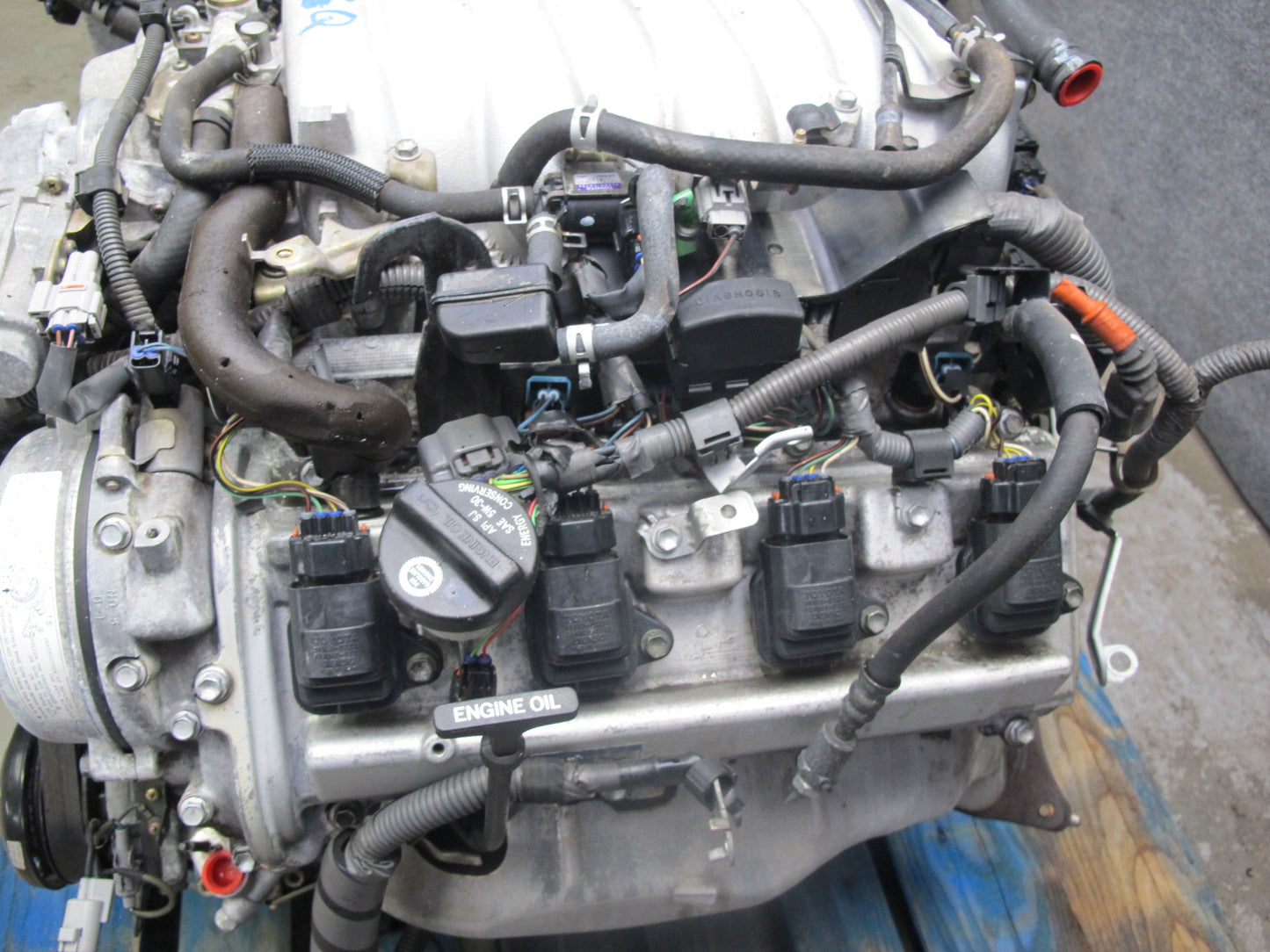 98-00 Lexus UCF20L LS400 1UZFE VIN H 5TH Digit Complete Engine Motor 102K Miles