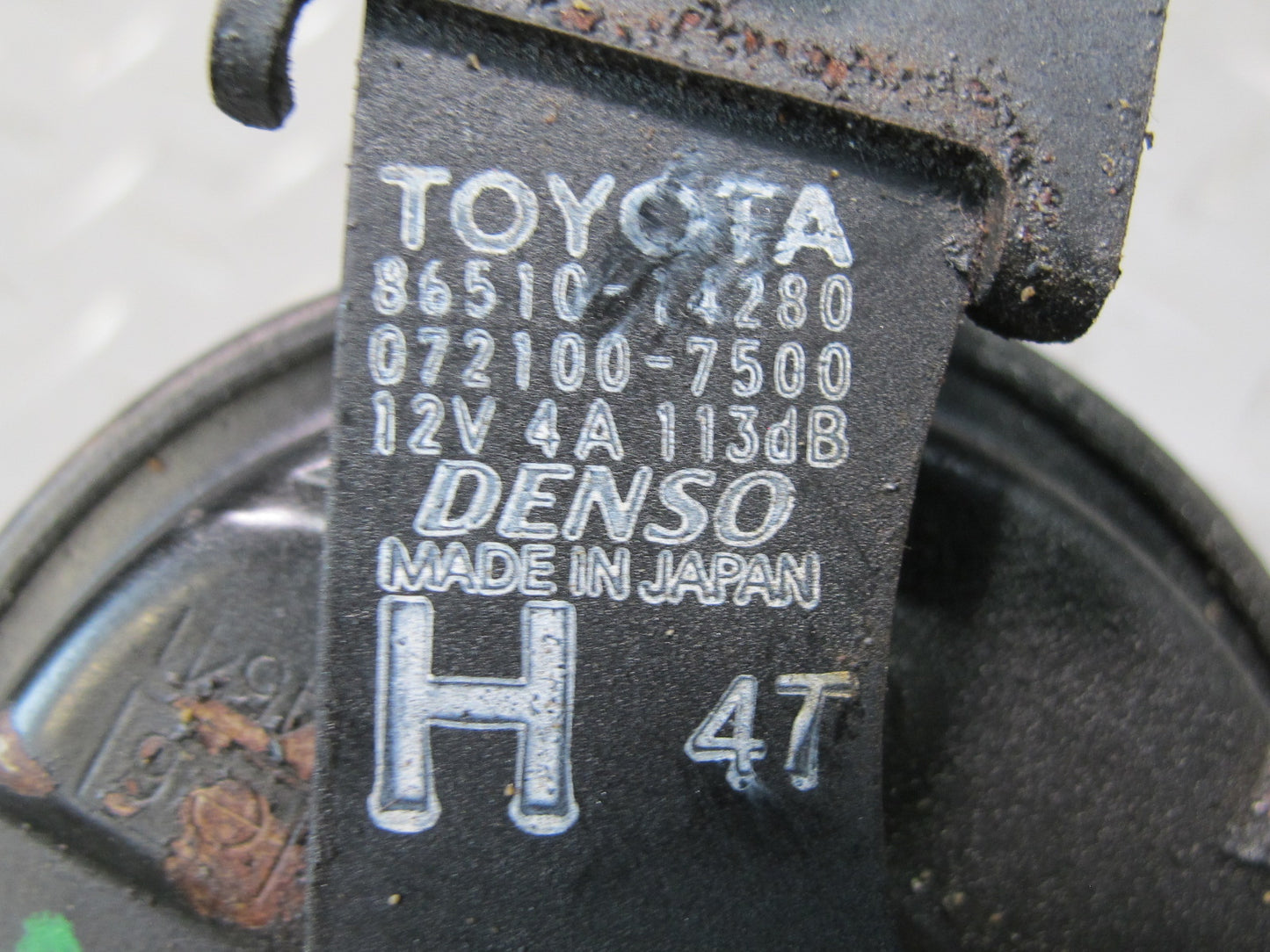 92-00 Lexus JZZ31L SC400 SC300 Alarm Horn Beep Signal Note Tone 86510-14280 OEM