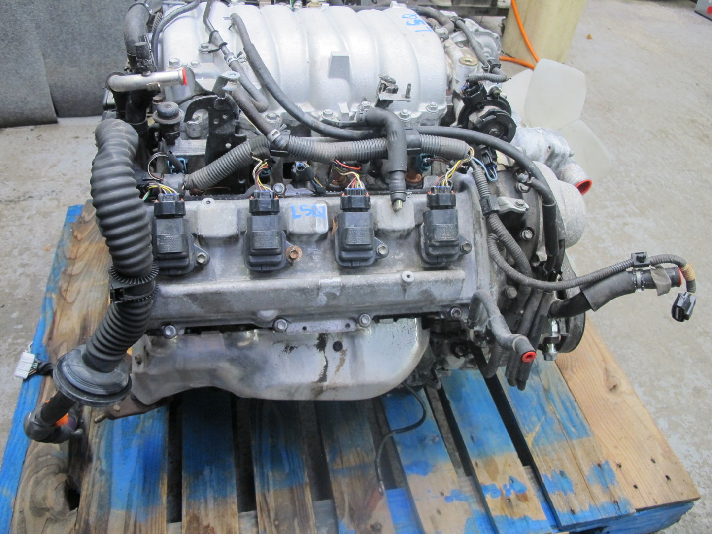 98-00 Lexus UCF20L LS400 1UZFE VIN H 5TH Digit Complete Engine Motor 102K Miles