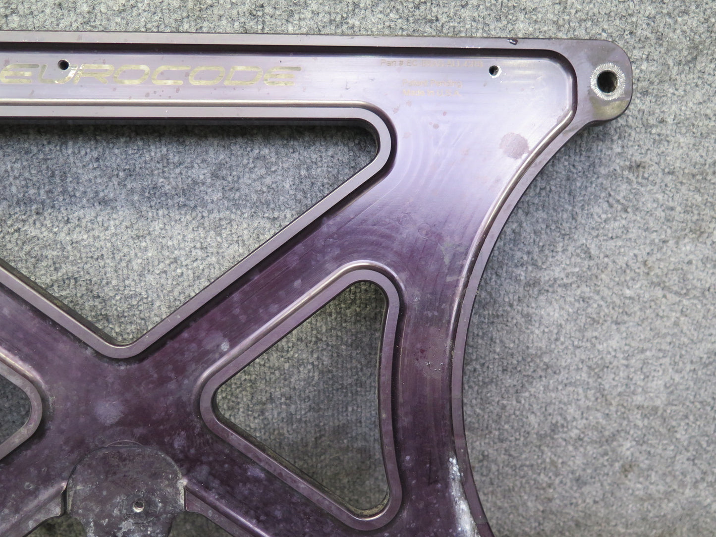 08-16 Audi B8 S5 Aluminum Front Suspension Crossmember Reinforcement Eurocode