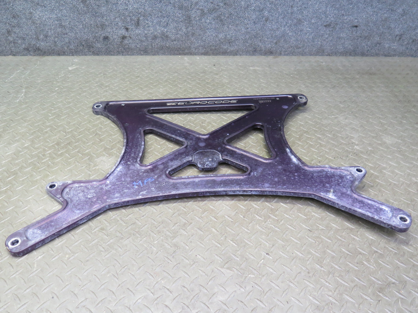 08-16 Audi B8 S5 Aluminum Front Suspension Crossmember Reinforcement Eurocode