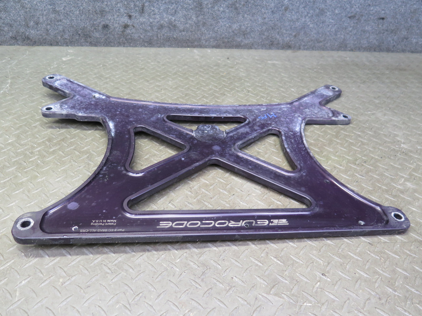 08-16 Audi B8 S5 Aluminum Front Suspension Crossmember Reinforcement Eurocode