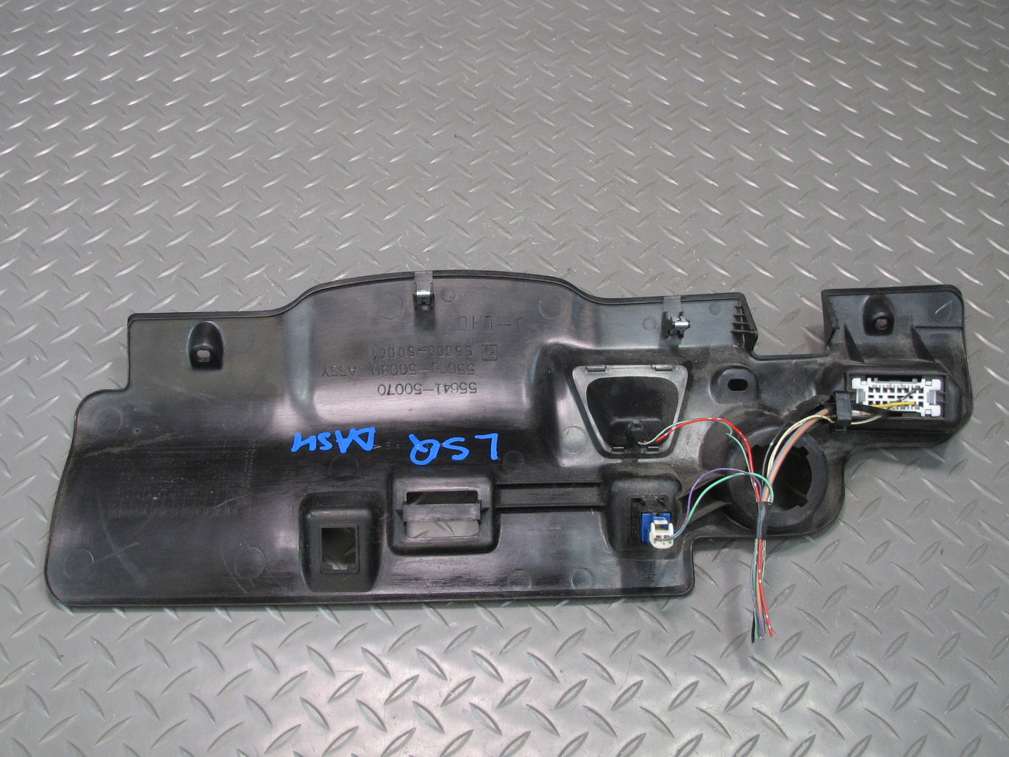 98-00 Lexus UCF20L LS400 Dash Left Lower Knee Trim Cover Black 55606-50080 OEM