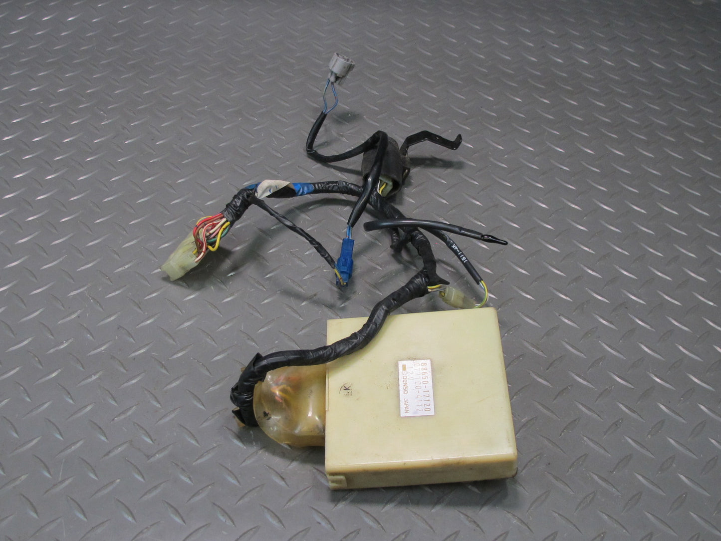 91-92 Toyota SW21L MR2 A/C Air Condition Control Module Amplifier w Wiring OEM