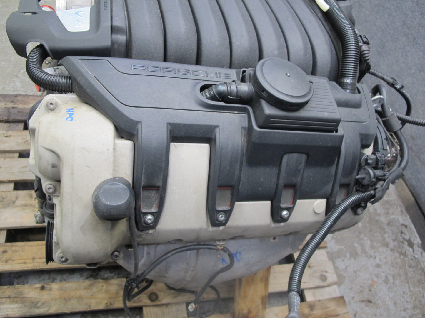 2011-2014 Porsche Cayenne 958 S 4.8L V8 M48.02 AWD Complete Engine Motor 164K