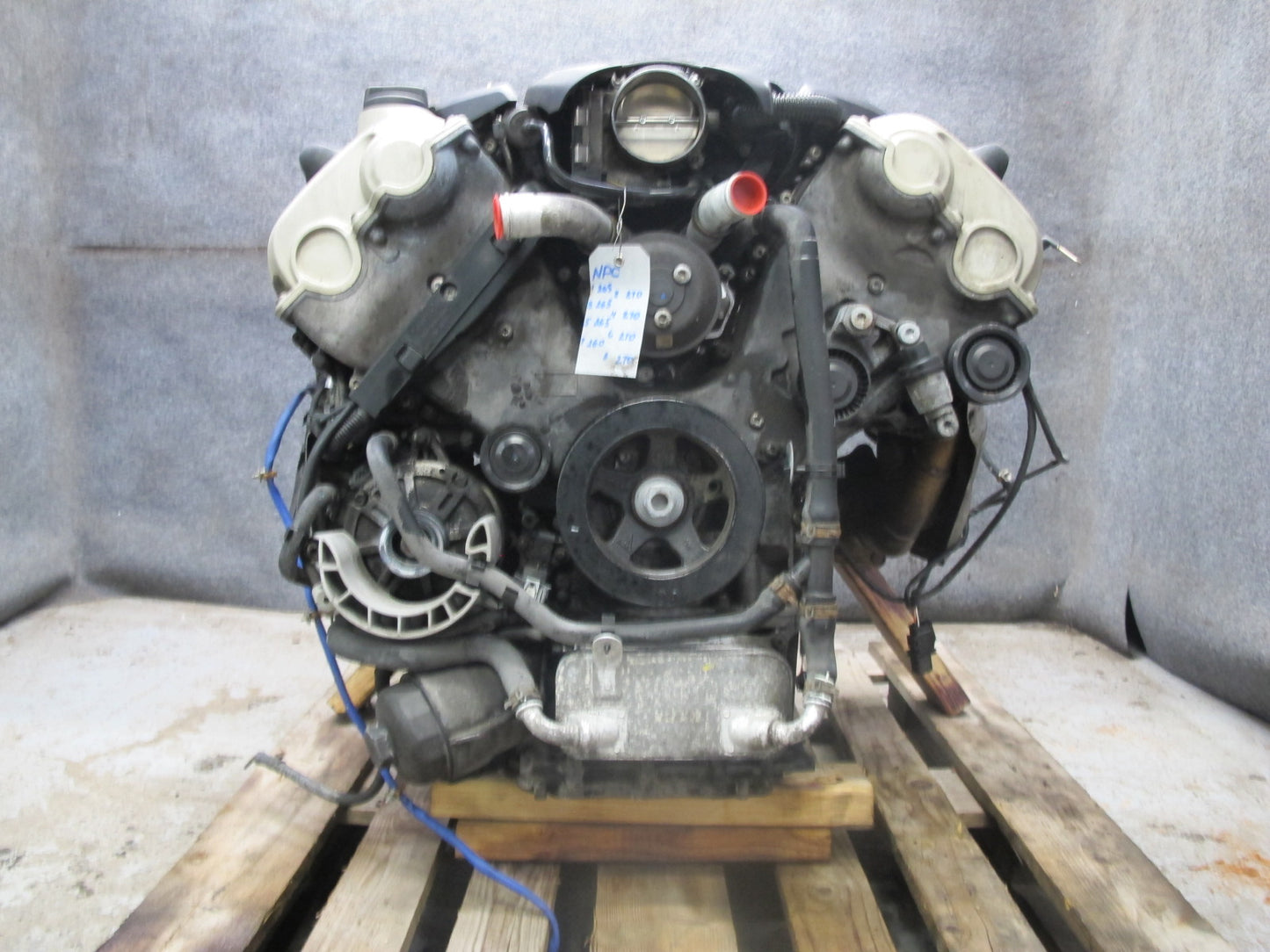 2011-2014 Porsche Cayenne 958 S 4.8L V8 M48.02 AWD Complete Engine Motor 164K