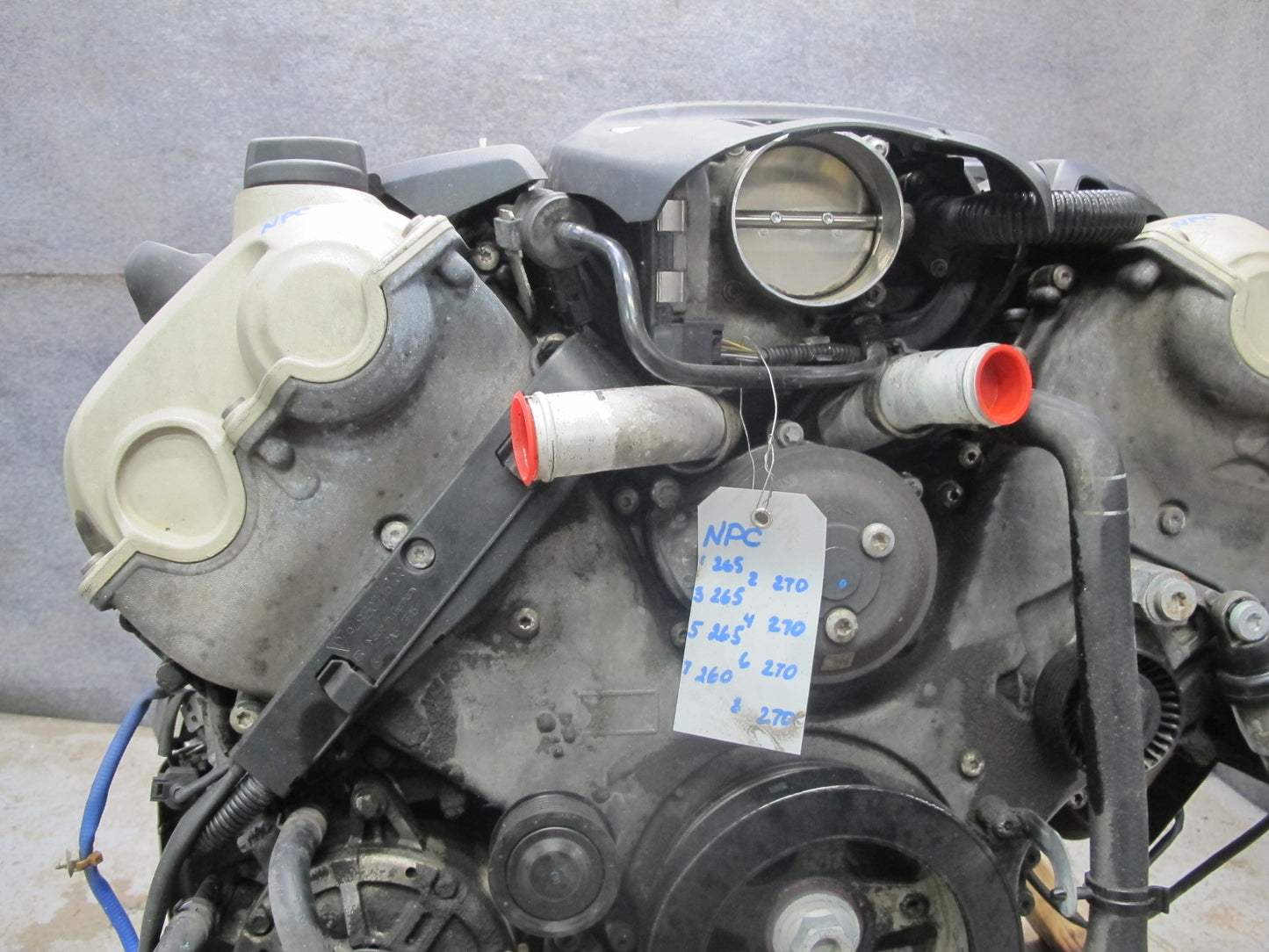 2011-2014 Porsche Cayenne 958 S 4.8L V8 M48.02 AWD Complete Engine Motor 164K