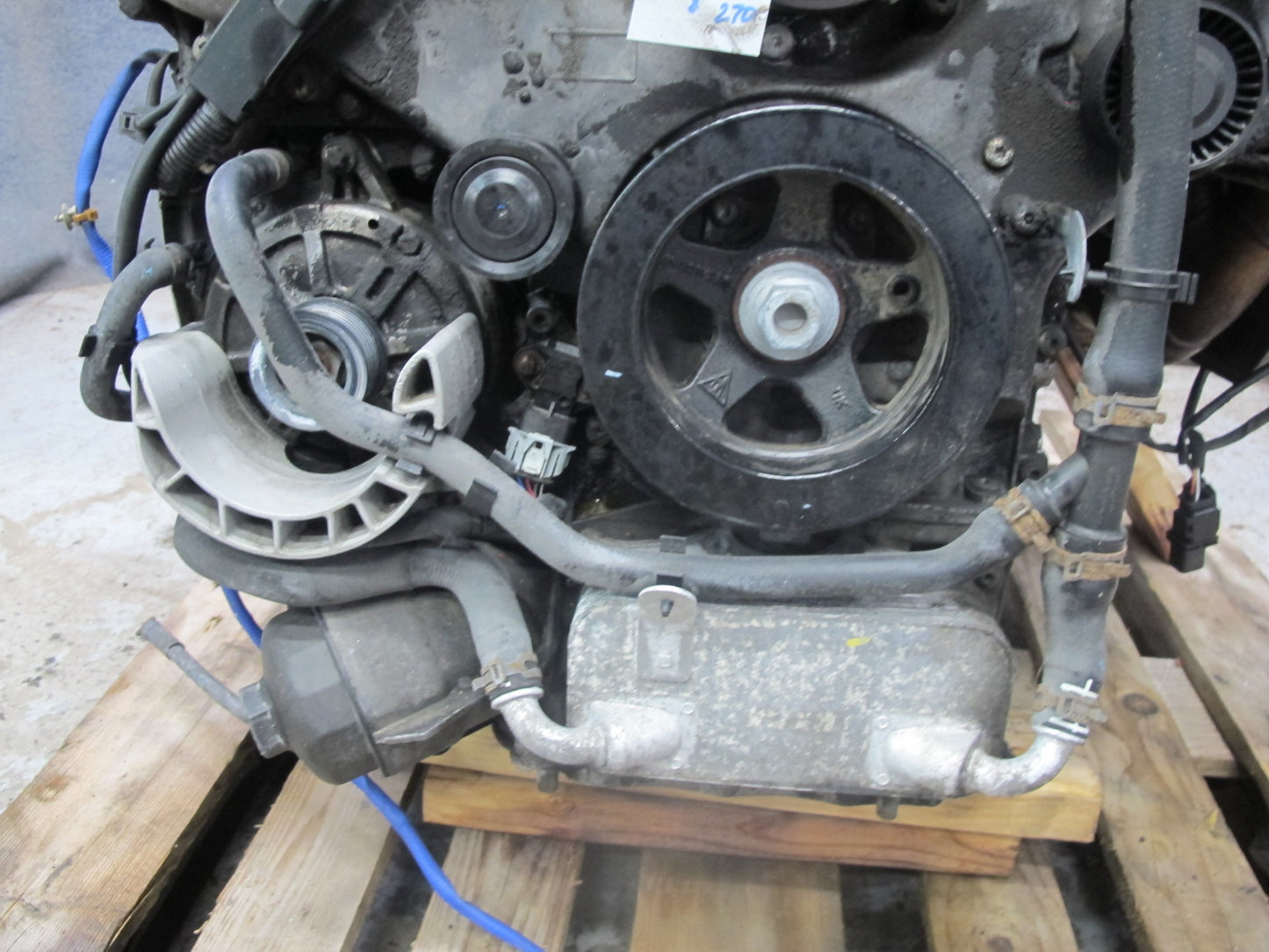 2011-2014 Porsche Cayenne 958 S 4.8L V8 M48.02 AWD Complete Engine Motor 164K