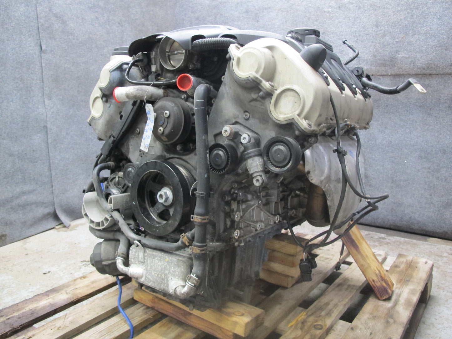 2011-2014 Porsche Cayenne 958 S 4.8L V8 M48.02 AWD Complete Engine Motor 164K