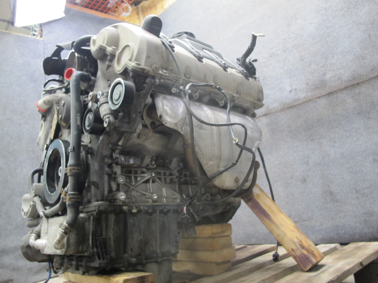 2011-2014 Porsche Cayenne 958 S 4.8L V8 M48.02 AWD Complete Engine Motor 164K