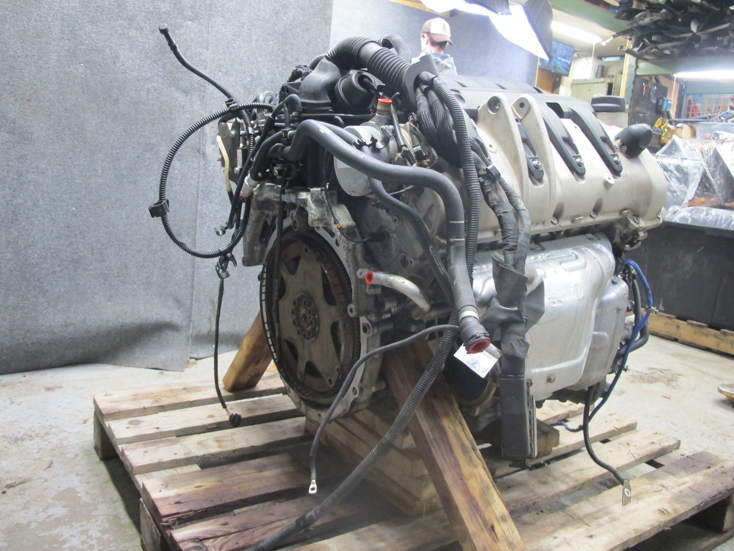 2011-2014 Porsche Cayenne 958 S 4.8L V8 M48.02 AWD Complete Engine Motor 164K