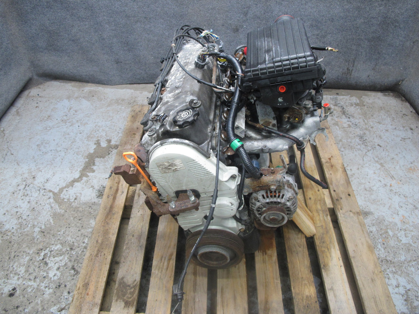 96-97 Honda DEL SOL S EH6 1.6L D16Y7 Sohc Complete Engine Motor 182K Miles OEM