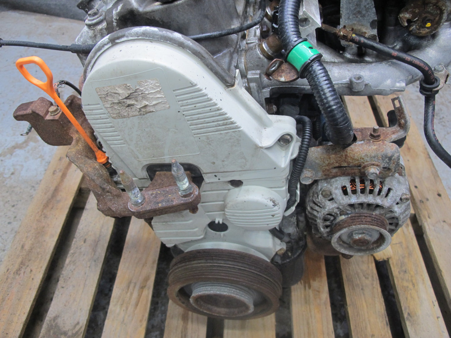 96-97 Honda DEL SOL S EH6 1.6L D16Y7 Sohc Complete Engine Motor 182K Miles OEM