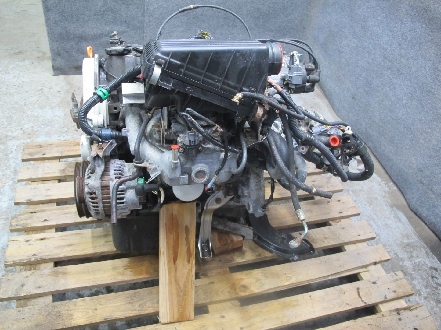 96-97 Honda DEL SOL S EH6 1.6L D16Y7 Sohc Complete Engine Motor 182K Miles OEM