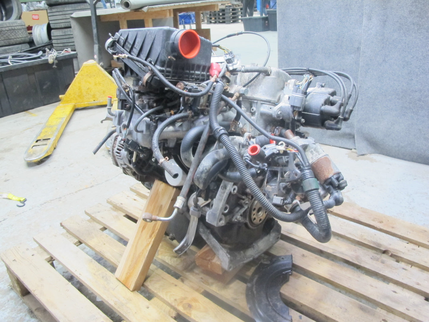 96-97 Honda DEL SOL S EH6 1.6L D16Y7 Sohc Complete Engine Motor 182K Miles OEM