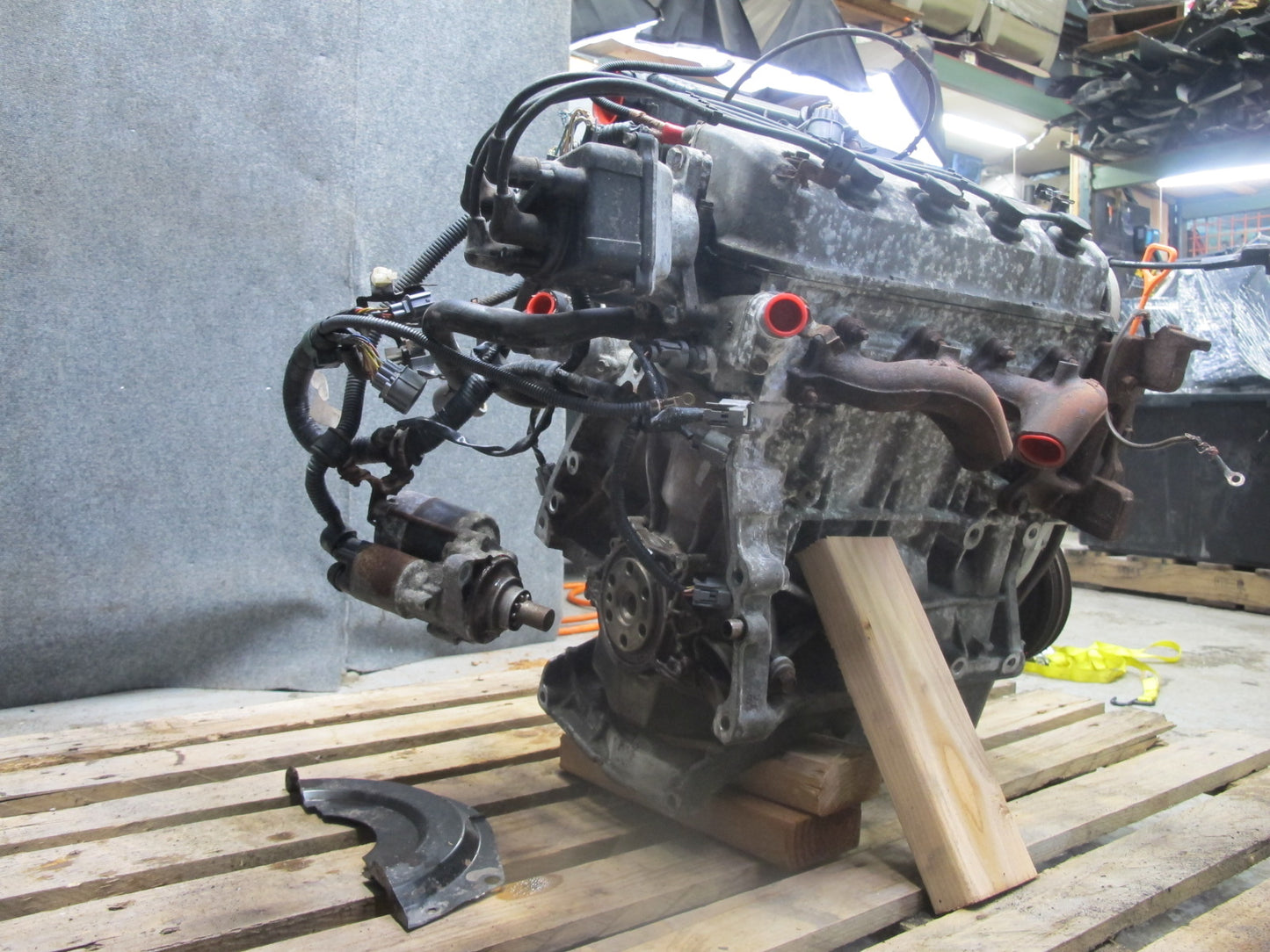 96-97 Honda DEL SOL S EH6 1.6L D16Y7 Sohc Complete Engine Motor 182K Miles OEM