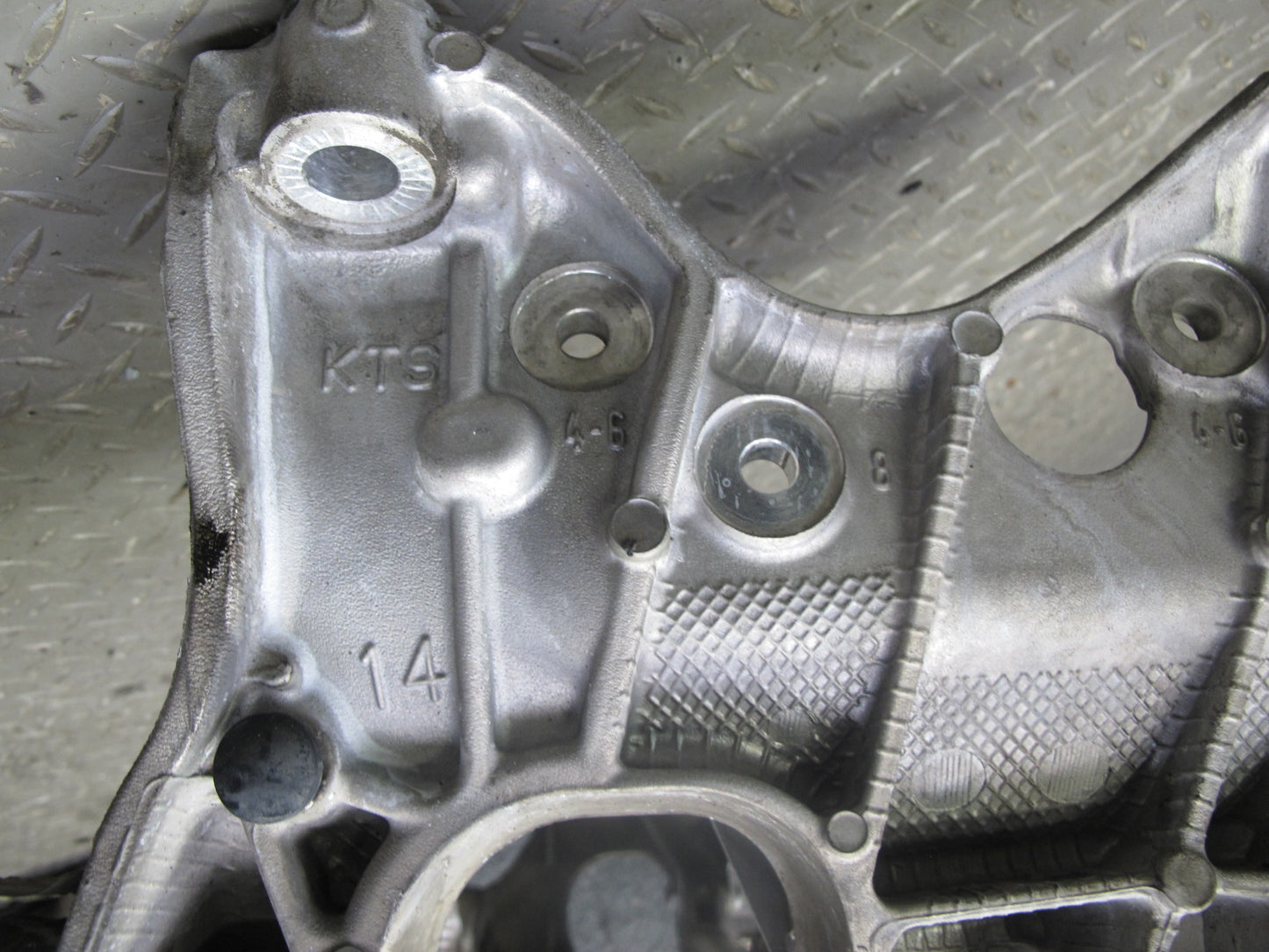 08-12 Audi 8T S5 V8 4.2L Front Engine Subframe Crossmember Cradle 101K Miles OEM