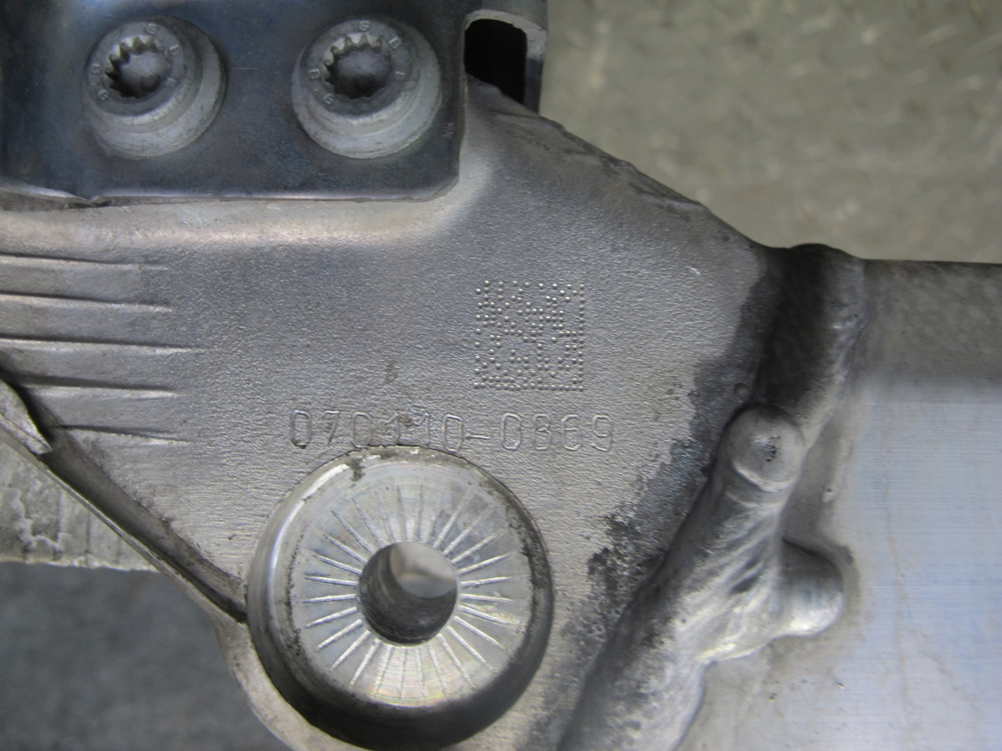 08-12 Audi 8T S5 V8 4.2L Front Engine Subframe Crossmember Cradle 101K Miles OEM