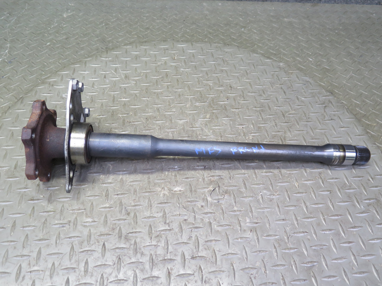 08-12 Audi 8T S5 AWD Front Left Transmission Axle Flange Shaft OEM