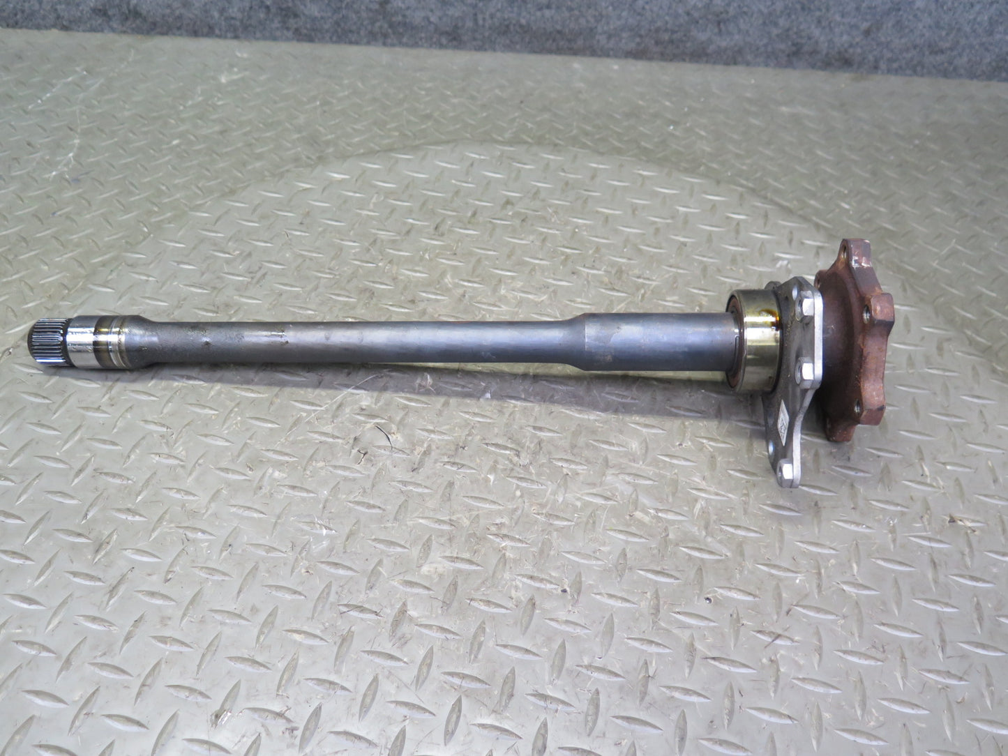 08-12 Audi 8T S5 AWD Front Left Transmission Axle Flange Shaft OEM