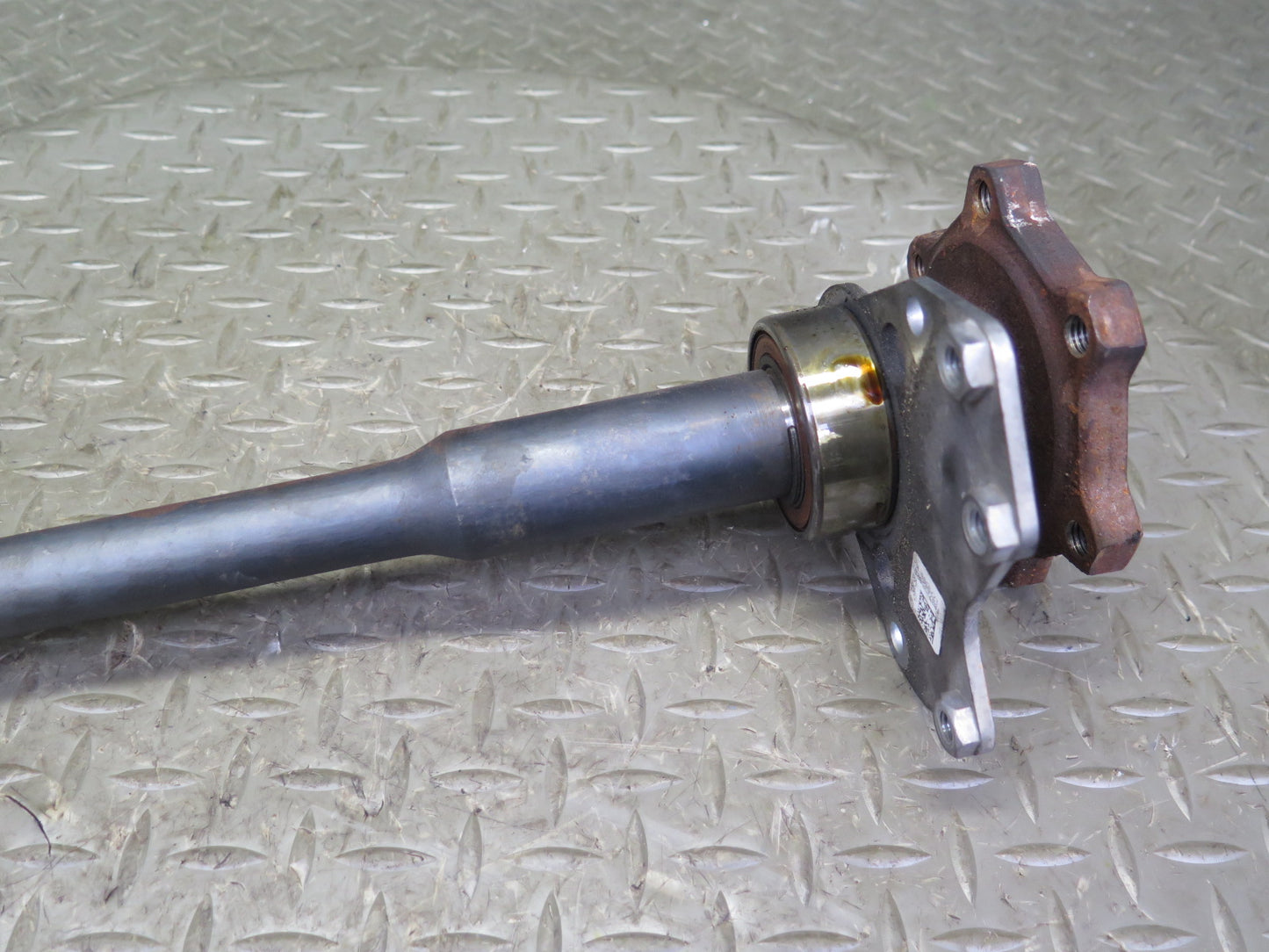 08-12 Audi 8T S5 AWD Front Left Transmission Axle Flange Shaft OEM