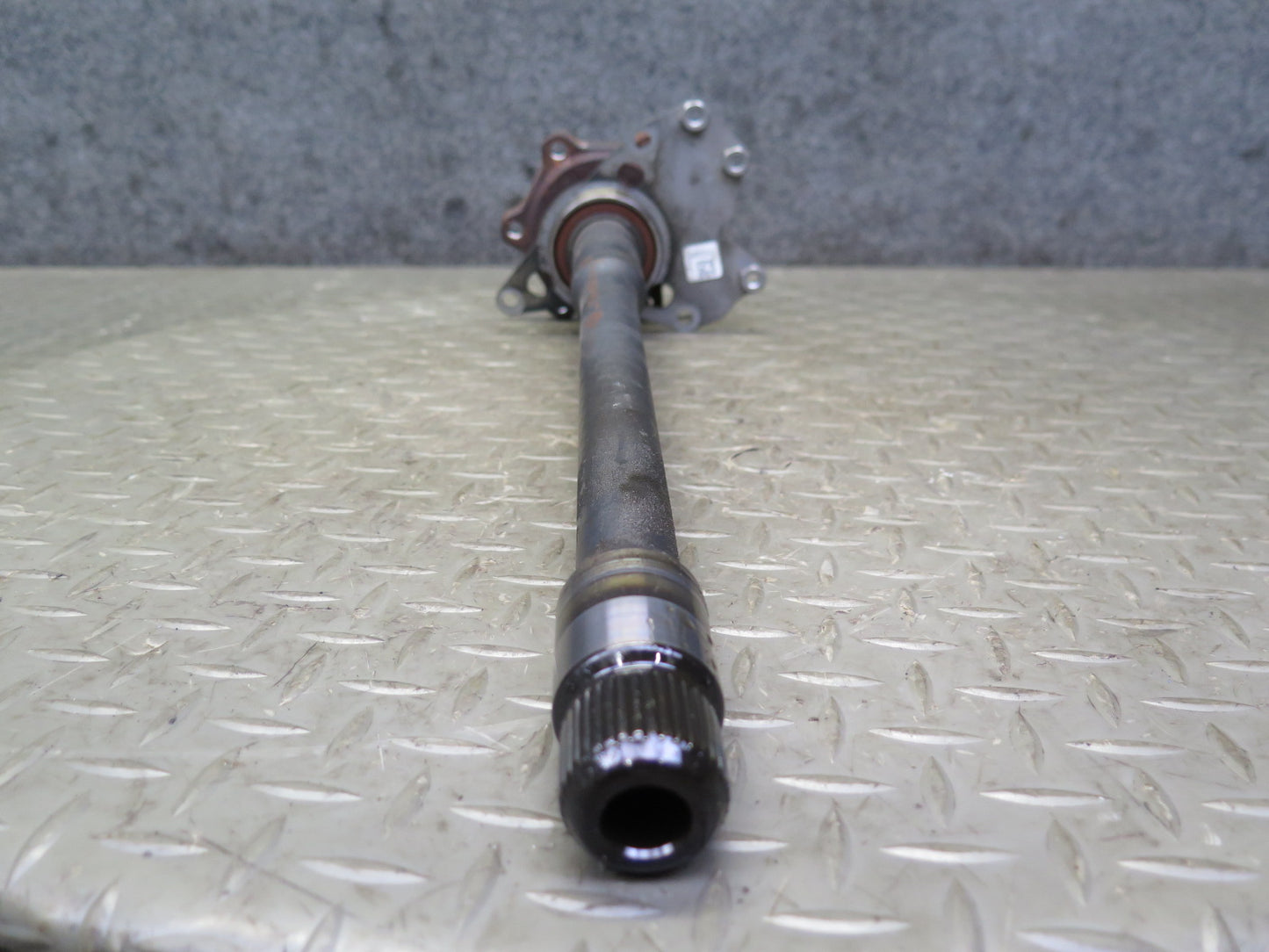 08-12 Audi 8T S5 AWD Front Left Transmission Axle Flange Shaft OEM