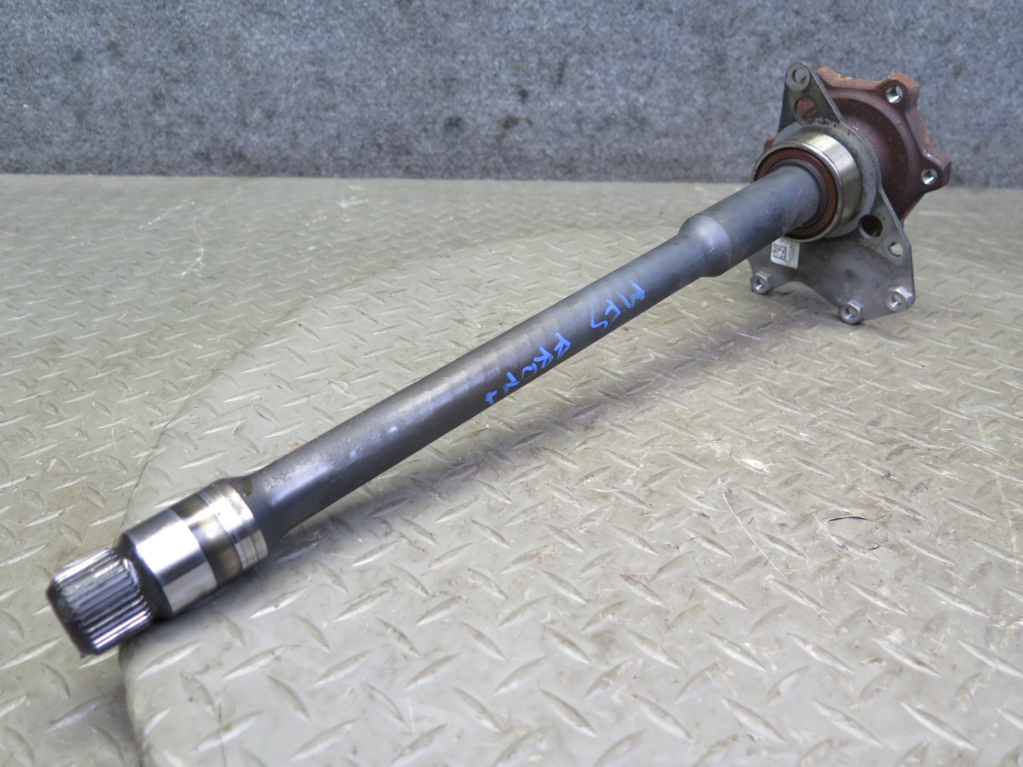 08-12 Audi 8T S5 AWD Front Left Transmission Axle Flange Shaft OEM