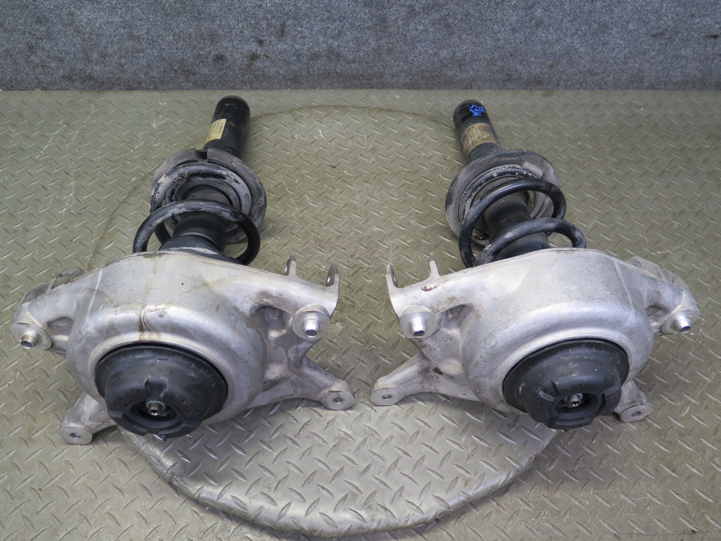 08-12 Audi 8T S5 4.2L Coupe Front Left & Right Strut Shock Absorber Set 101K OEM