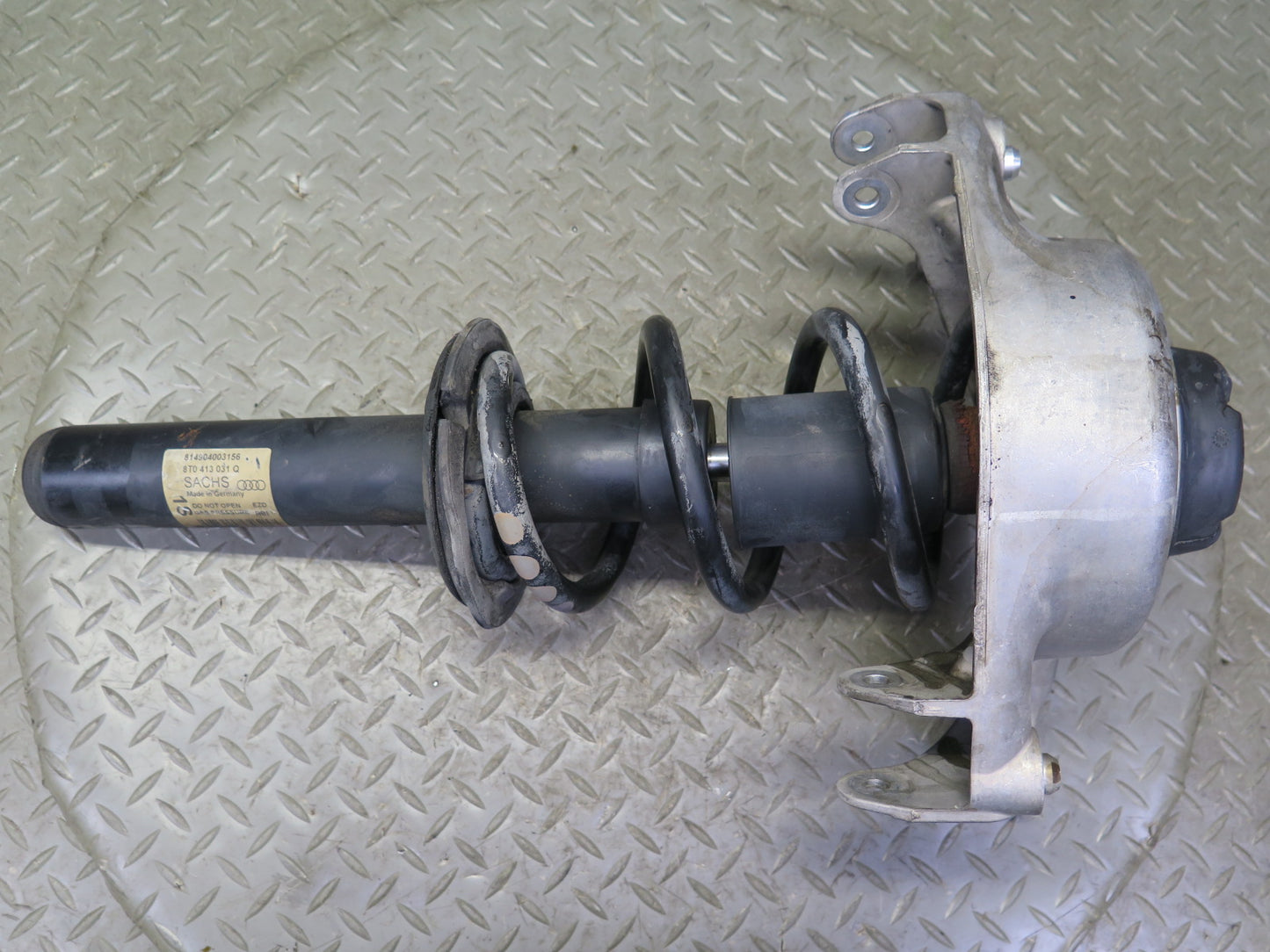 08-12 Audi 8T S5 4.2L Coupe Front Left & Right Strut Shock Absorber Set 101K OEM