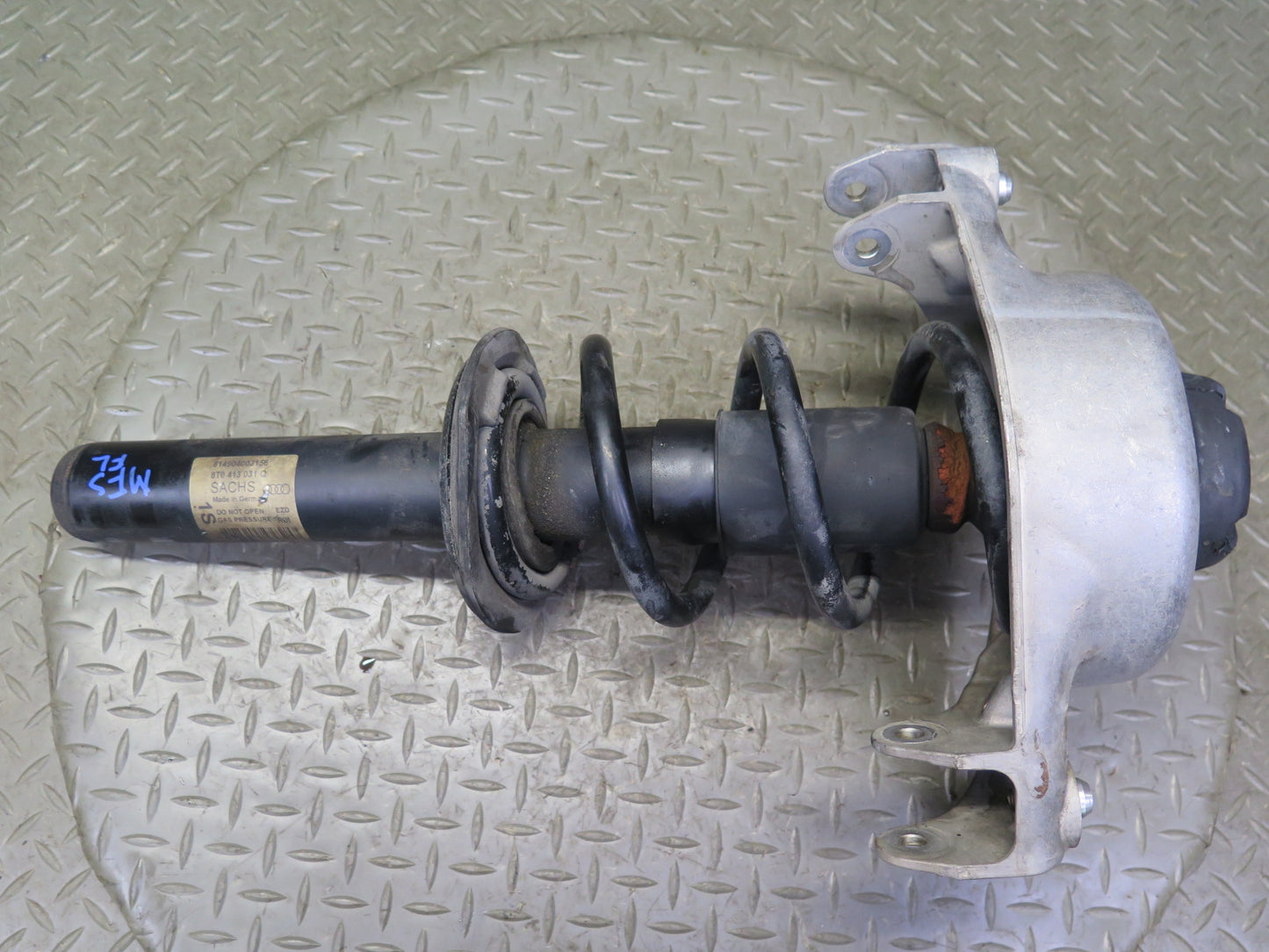 08-12 Audi 8T S5 4.2L Coupe Front Left & Right Strut Shock Absorber Set 101K OEM