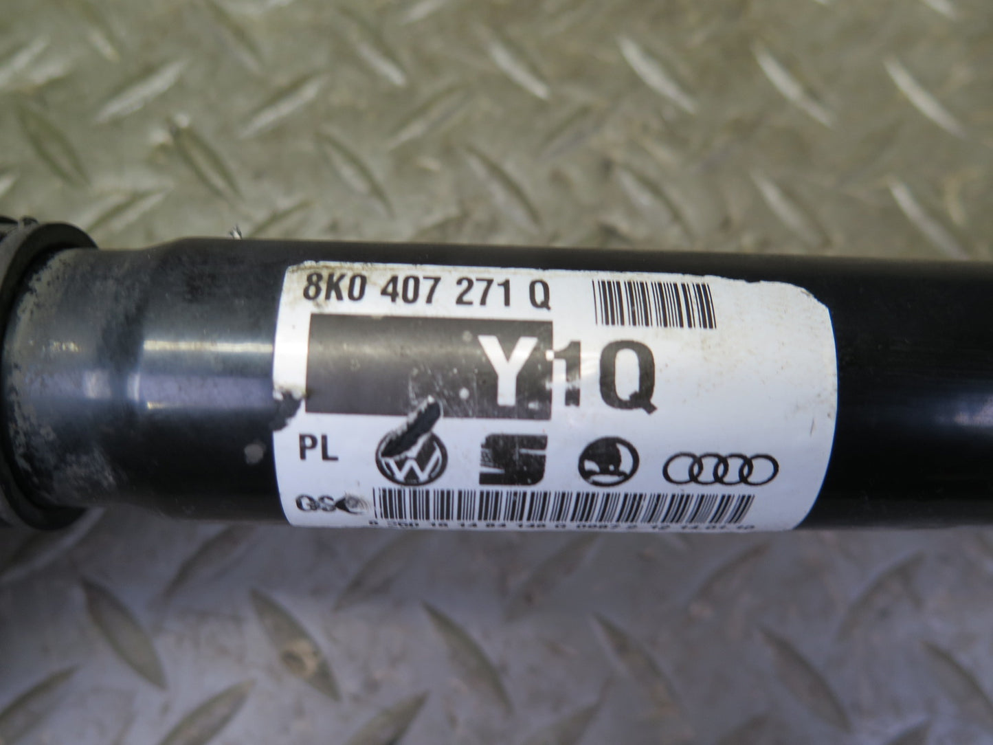 08-17 Audi 8T A5 S5 AWD Front Left Axle Half Shaft 8K0407271Q OEM