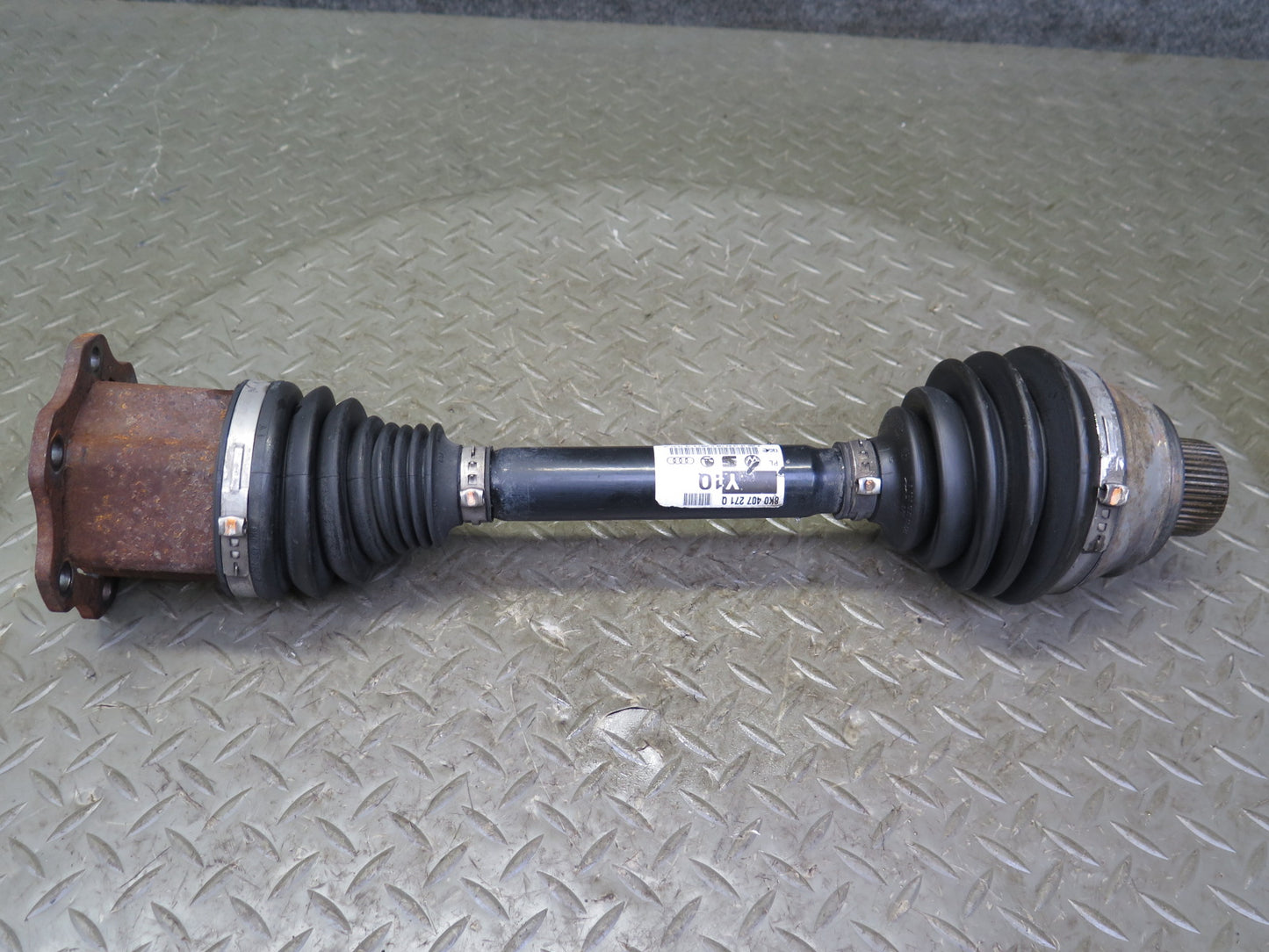 08-17 Audi 8T A5 S5 AWD Front Left Axle Half Shaft 8K0407271Q OEM
