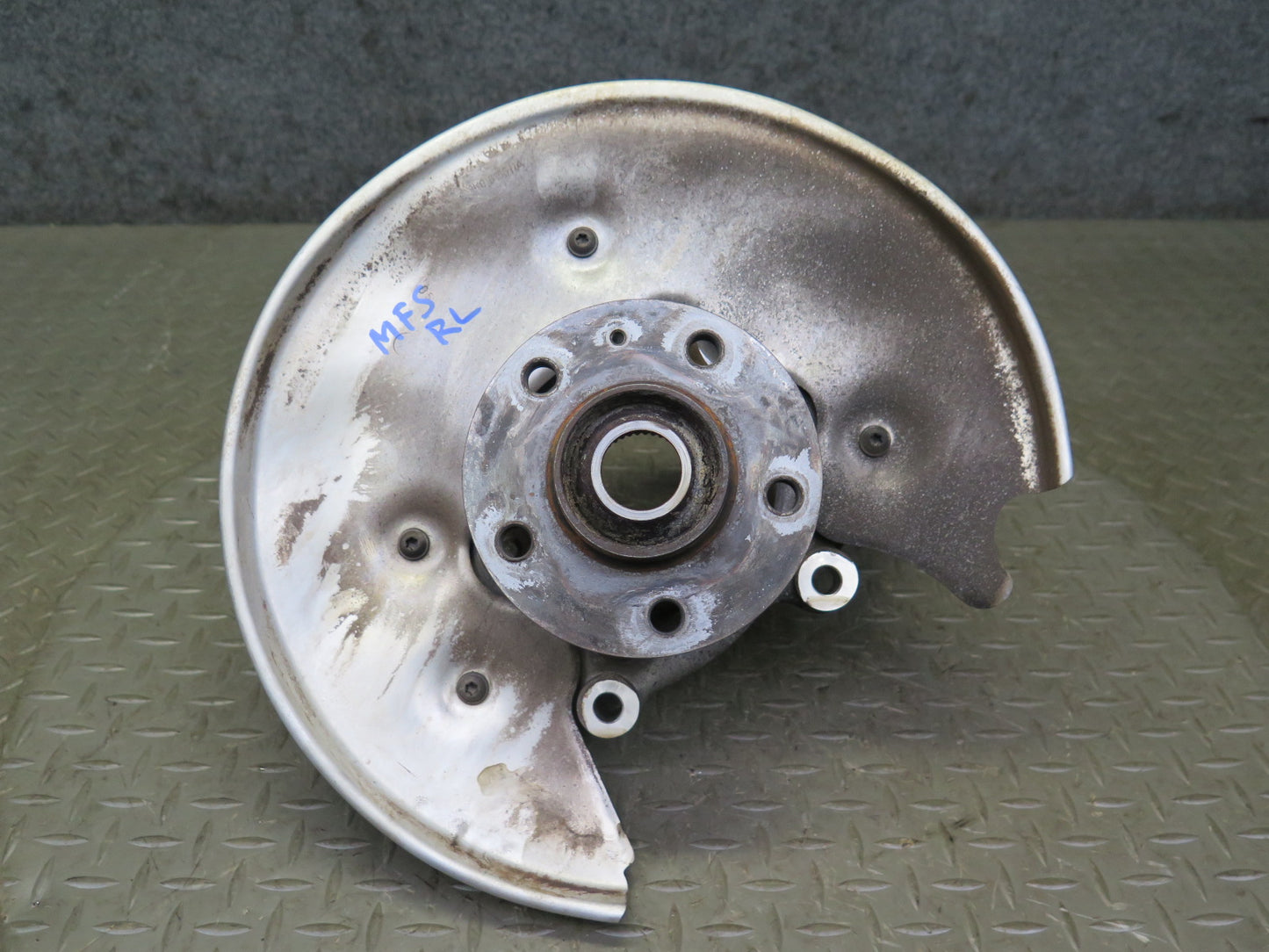 09-16 Audi A5 S5 AWD Rear Left Spindle Knuckle Wheel Hub Bearing 101K Miles OEM