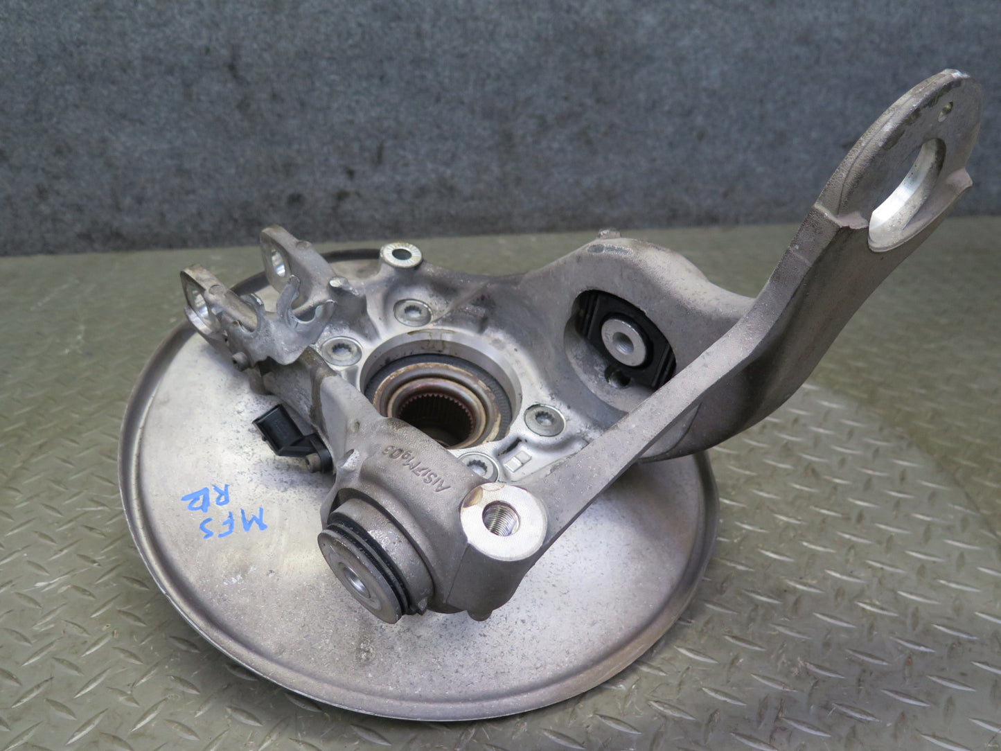 09-16 Audi A5 S5 AWD Rear Left Spindle Knuckle Wheel Hub Bearing 101K Miles OEM