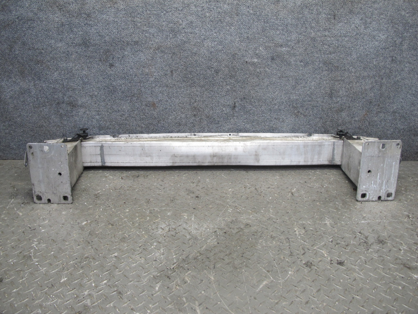 10-12 Audi 8T S5 Front Bumper Reinforcement Impact Bar w Left Right Bracket OEM